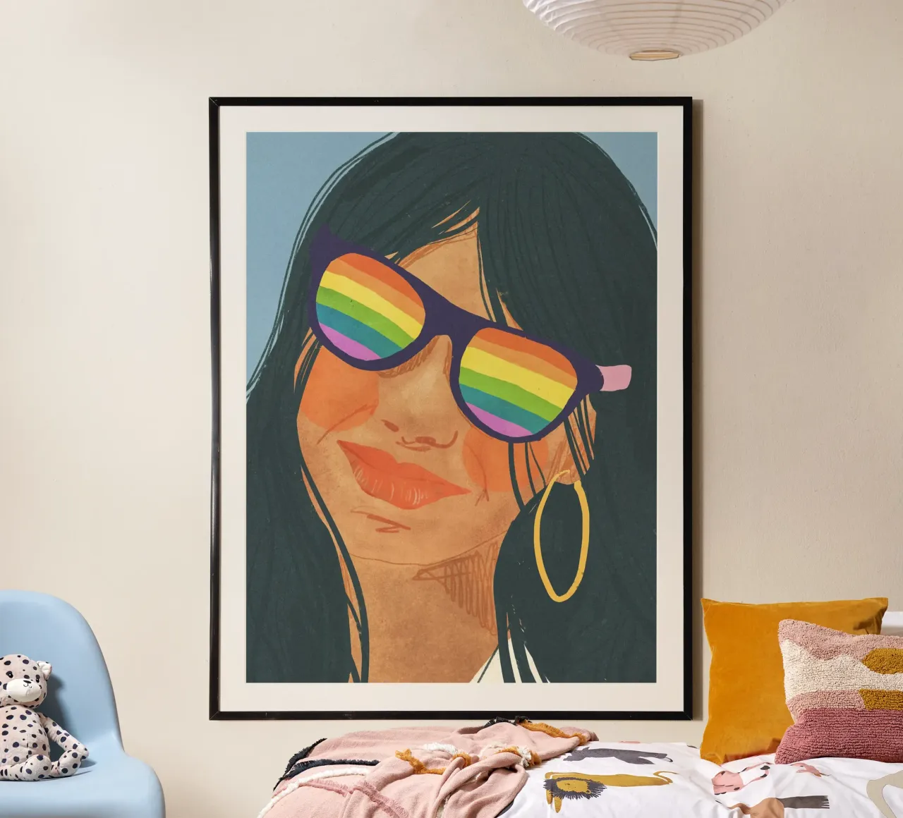 Rainbow glasses poster da GigiRosado