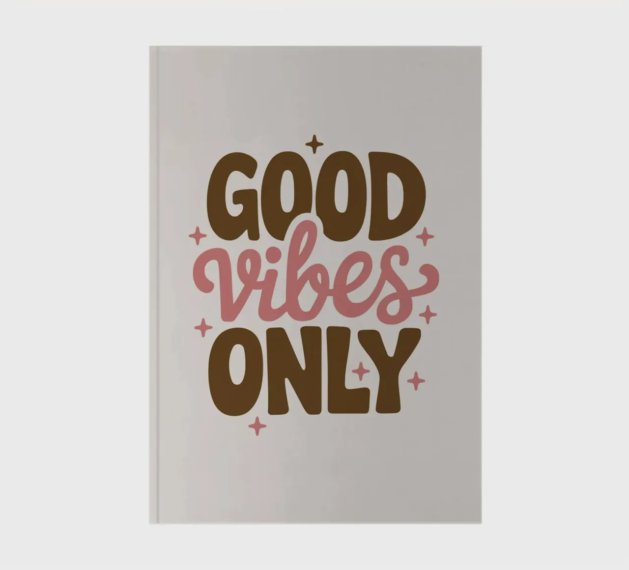 Good Vibes Only notebook by logic