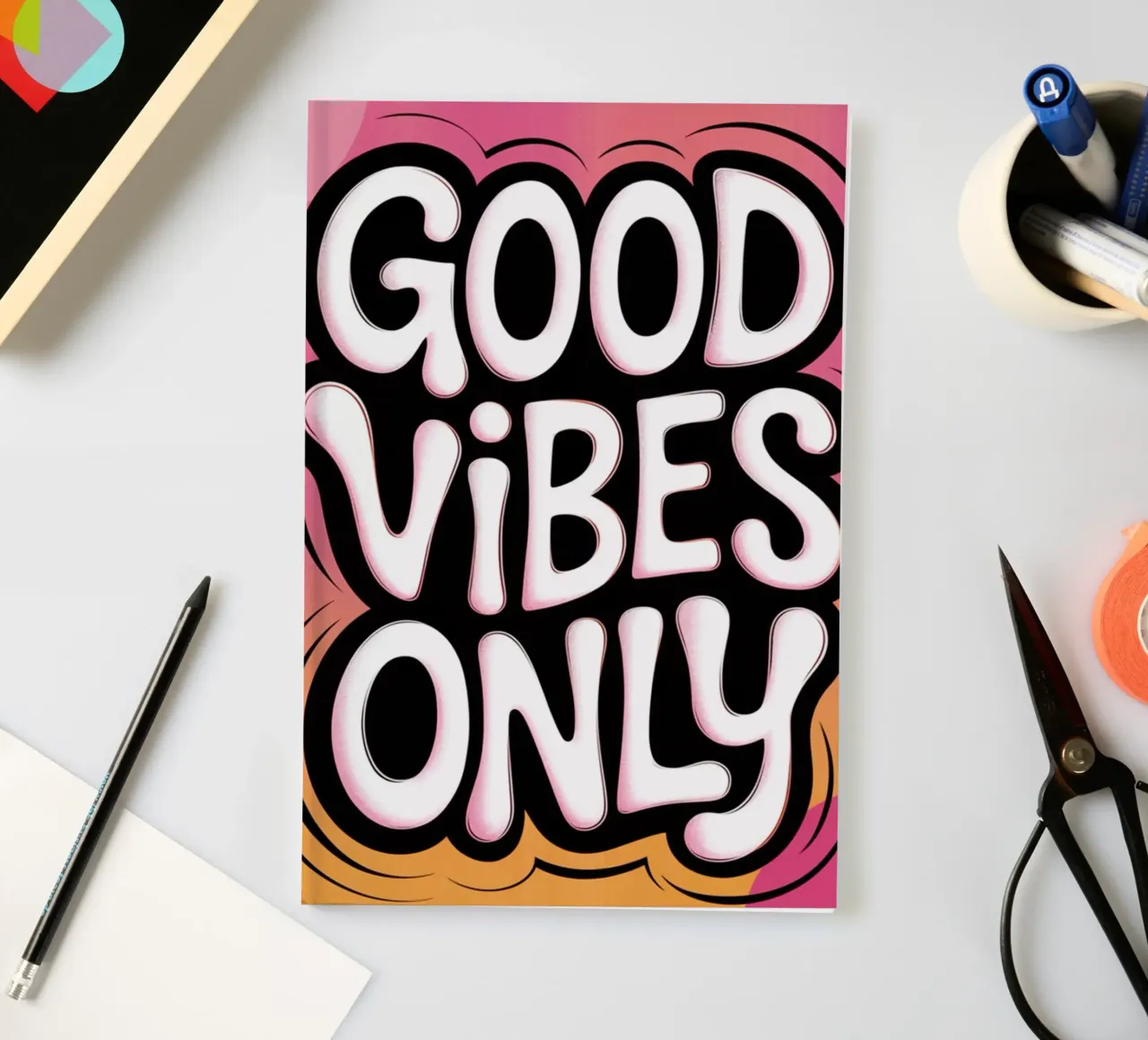 Good Vibes Only notebook by logic