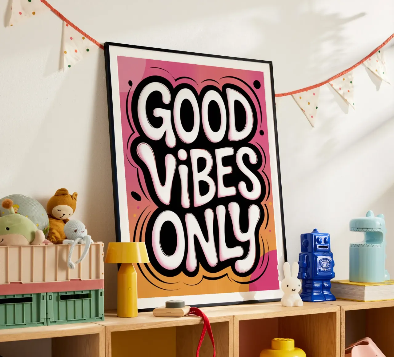 Good Vibes Only hahnemühle by logic