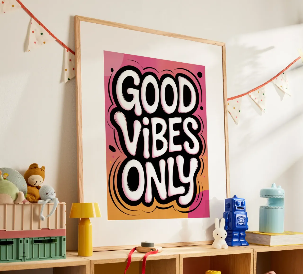 Good Vibes Only hahnemühle by logic