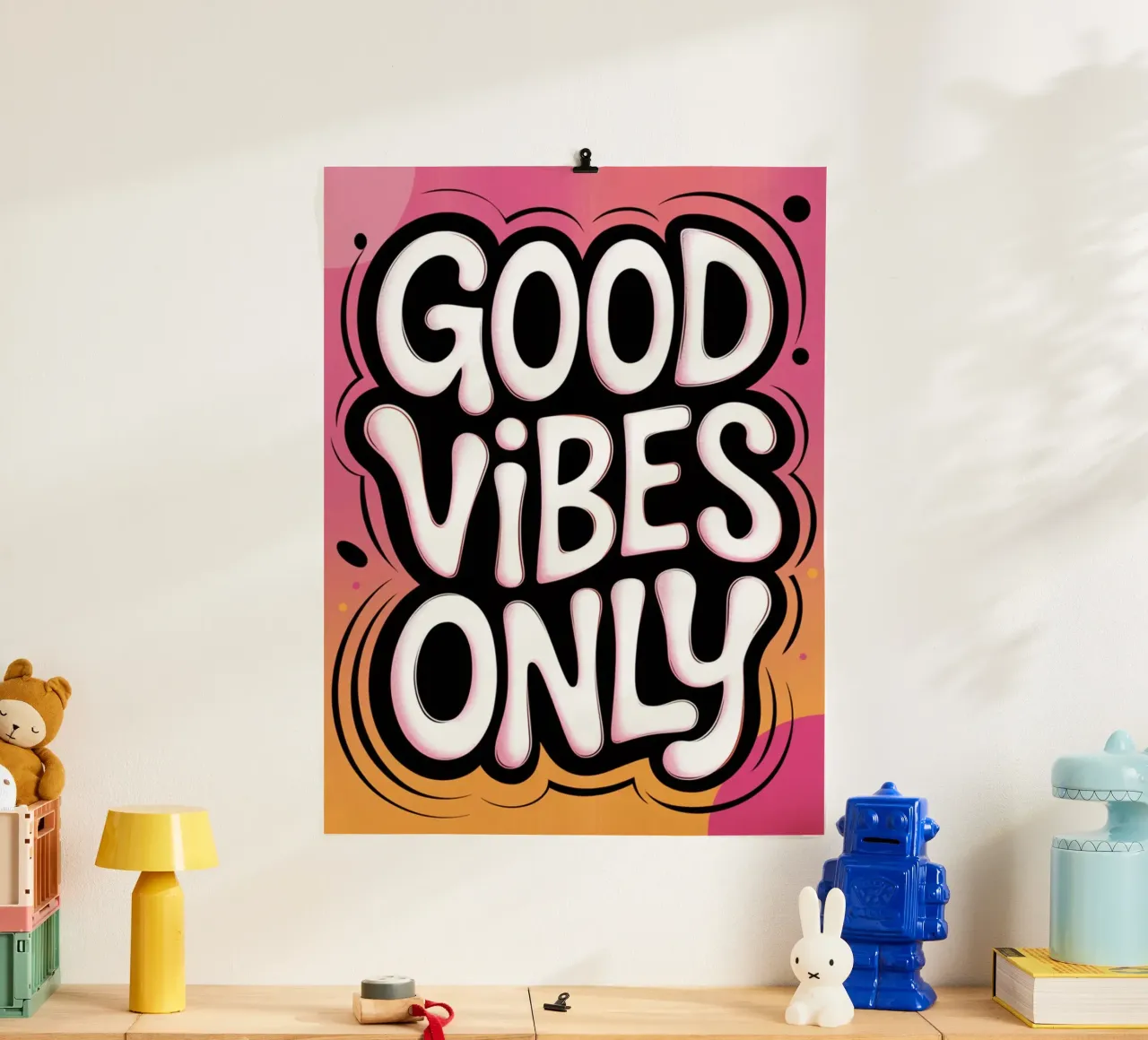 Good Vibes Only hahnemühle by logic