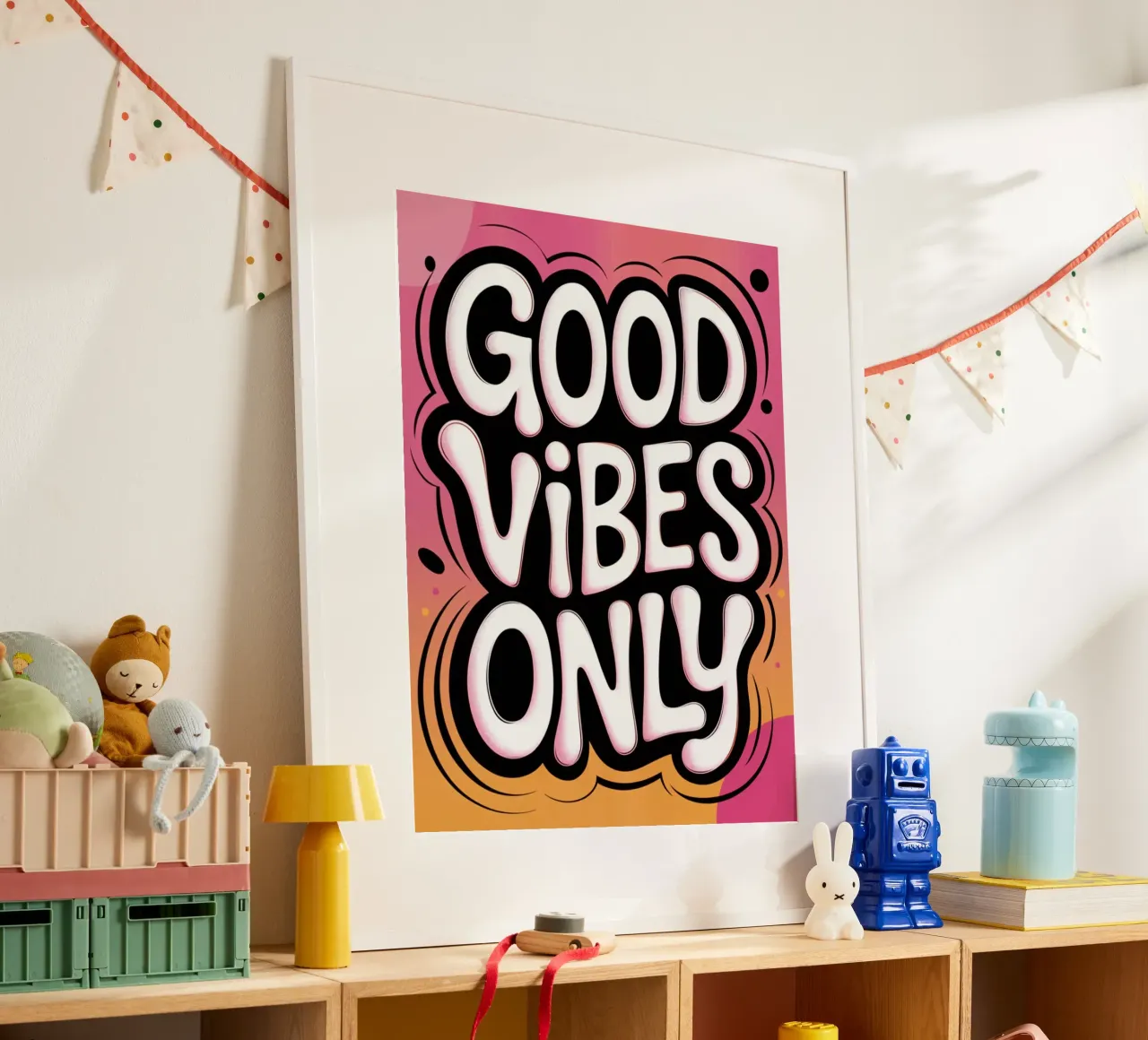 Good Vibes Only hahnemühle by logic