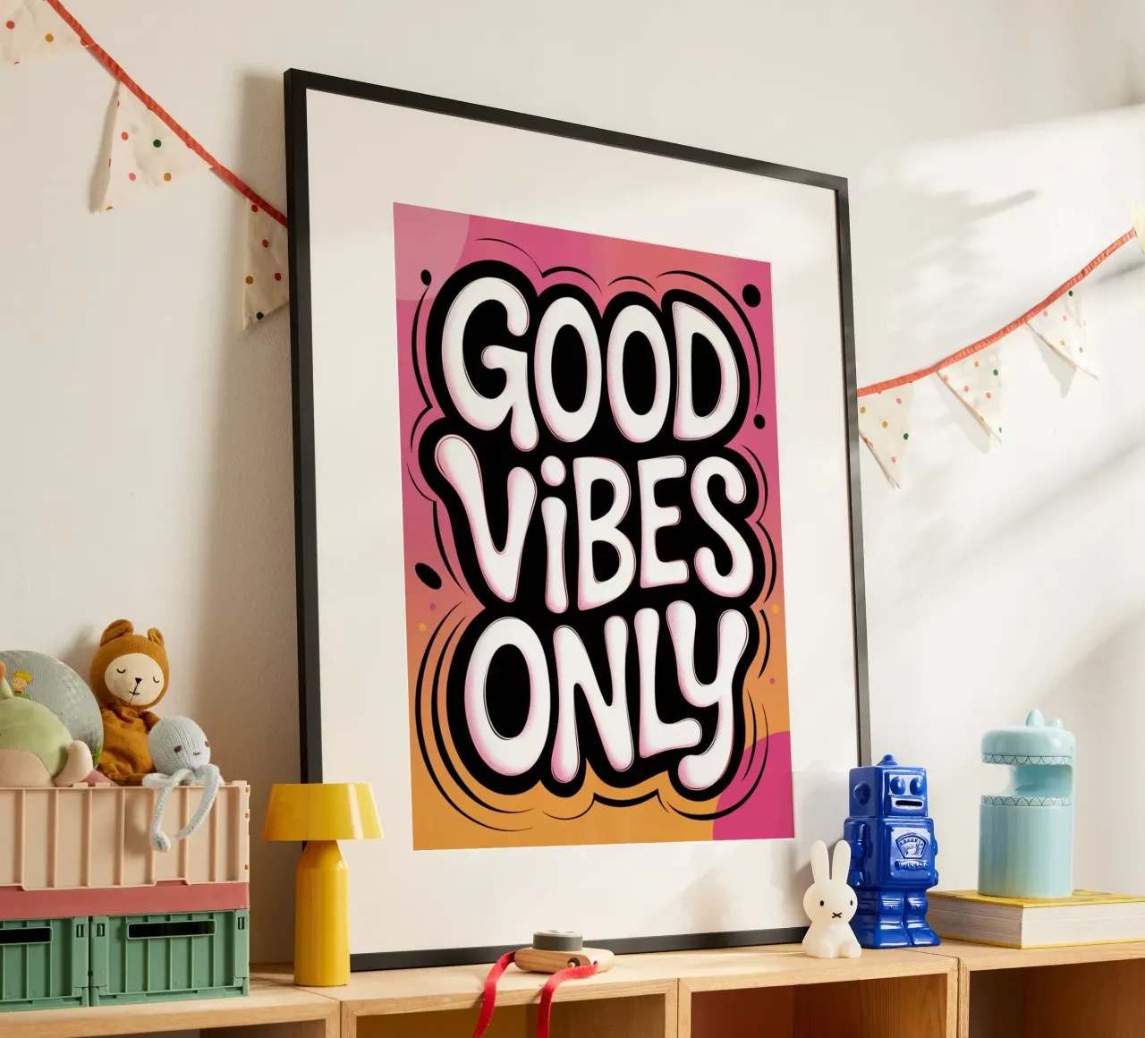 Good Vibes Only hahnemühle by logic