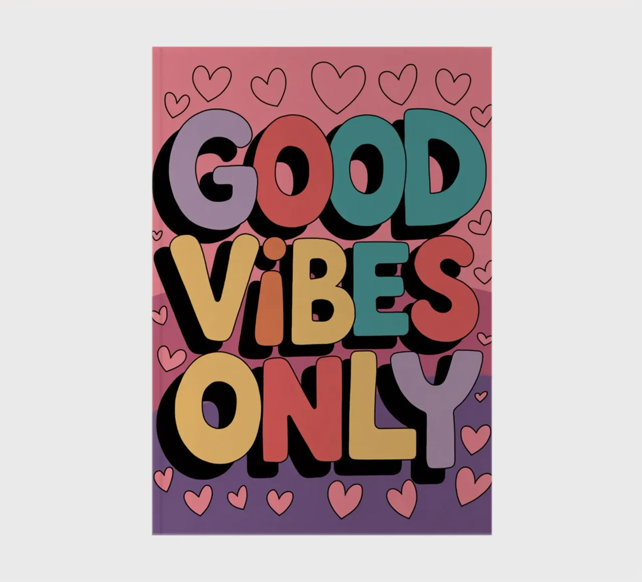 Good Vibes Only notebook by logic