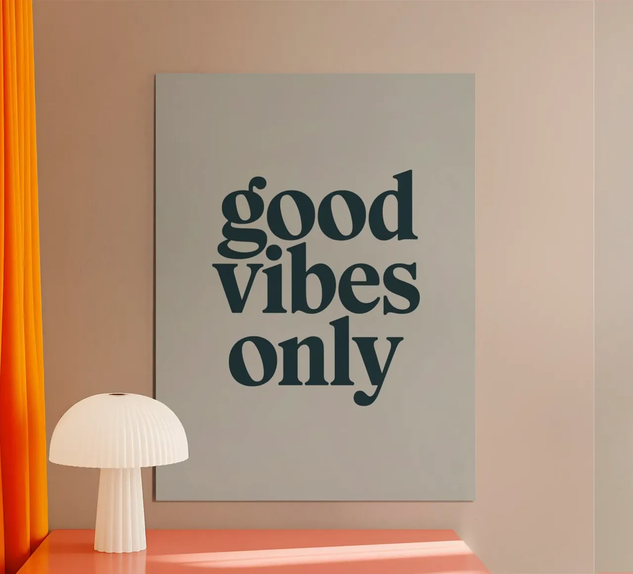 Solo buone vibrazioni poster da logic