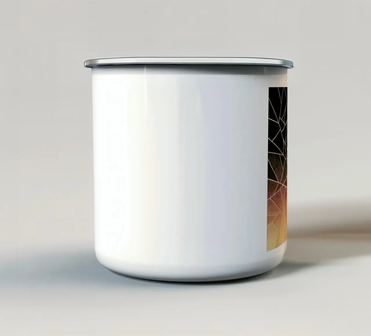 Shattered Ombre tazza in smalto da Elisabeth Fredriksson