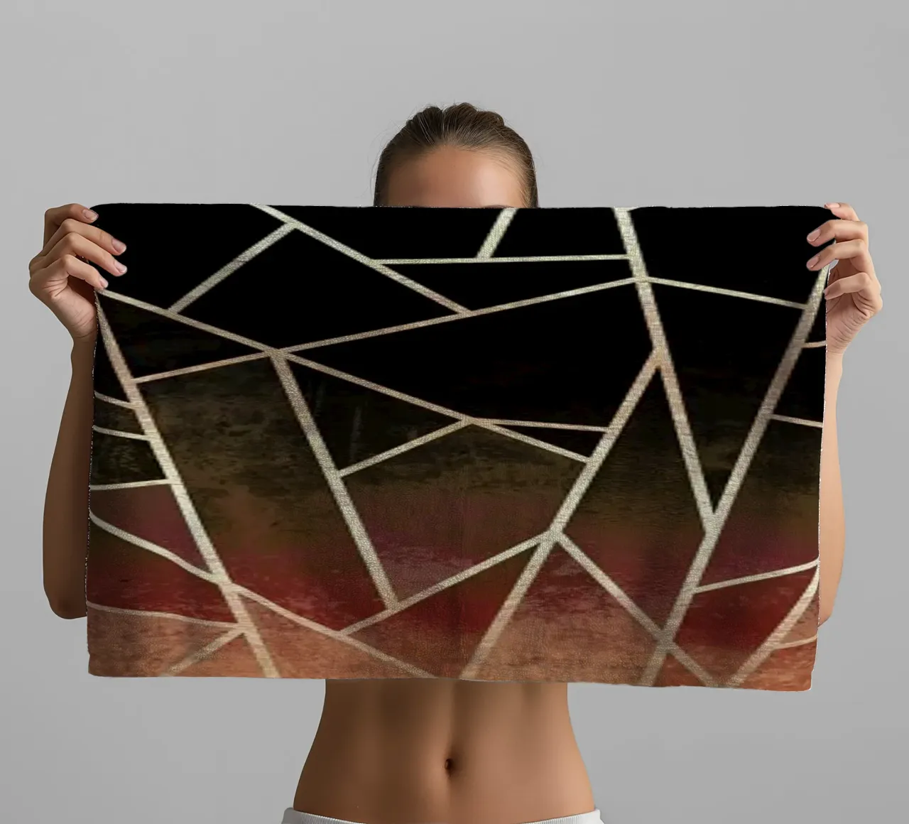 Shattered Ombre asciugamano da bagno da Elisabeth Fredriksson