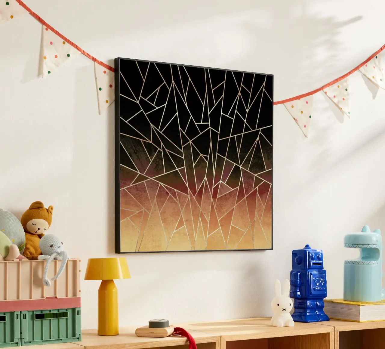 Shattered Ombre alluminio dibond da Elisabeth Fredriksson