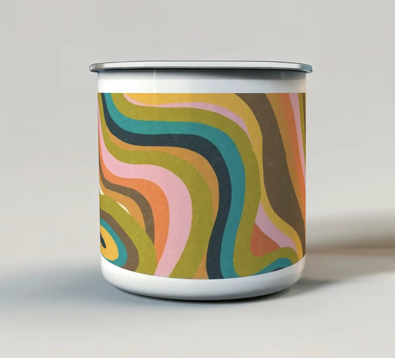 Marble swirls tazza in smalto da GigiRosado