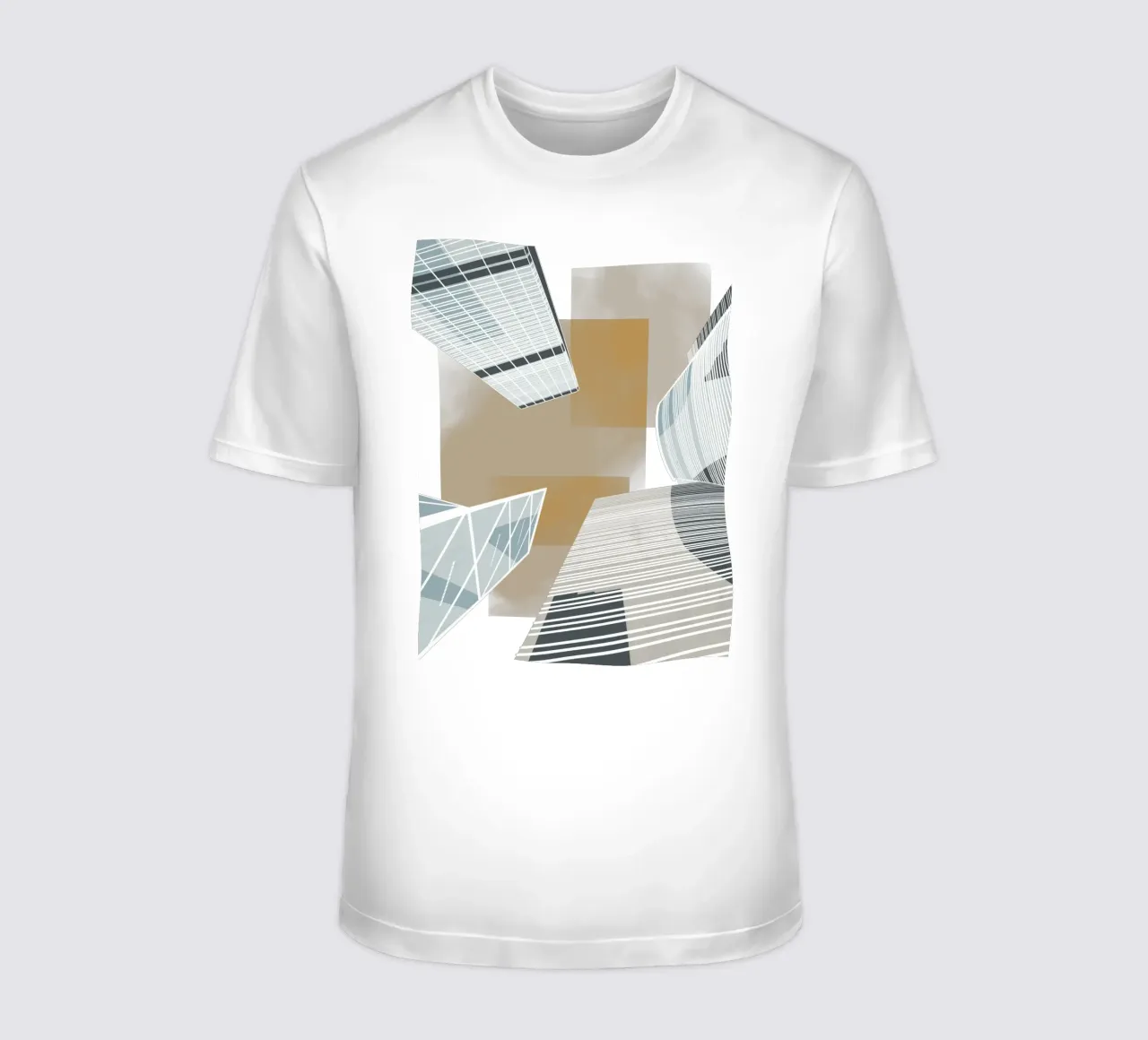 Hong Kong Skyline t-shirt da fernvej