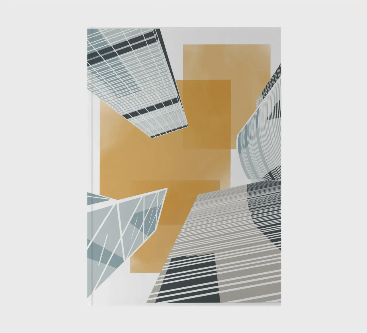 Hong Kong Skyline notebook by fernvej