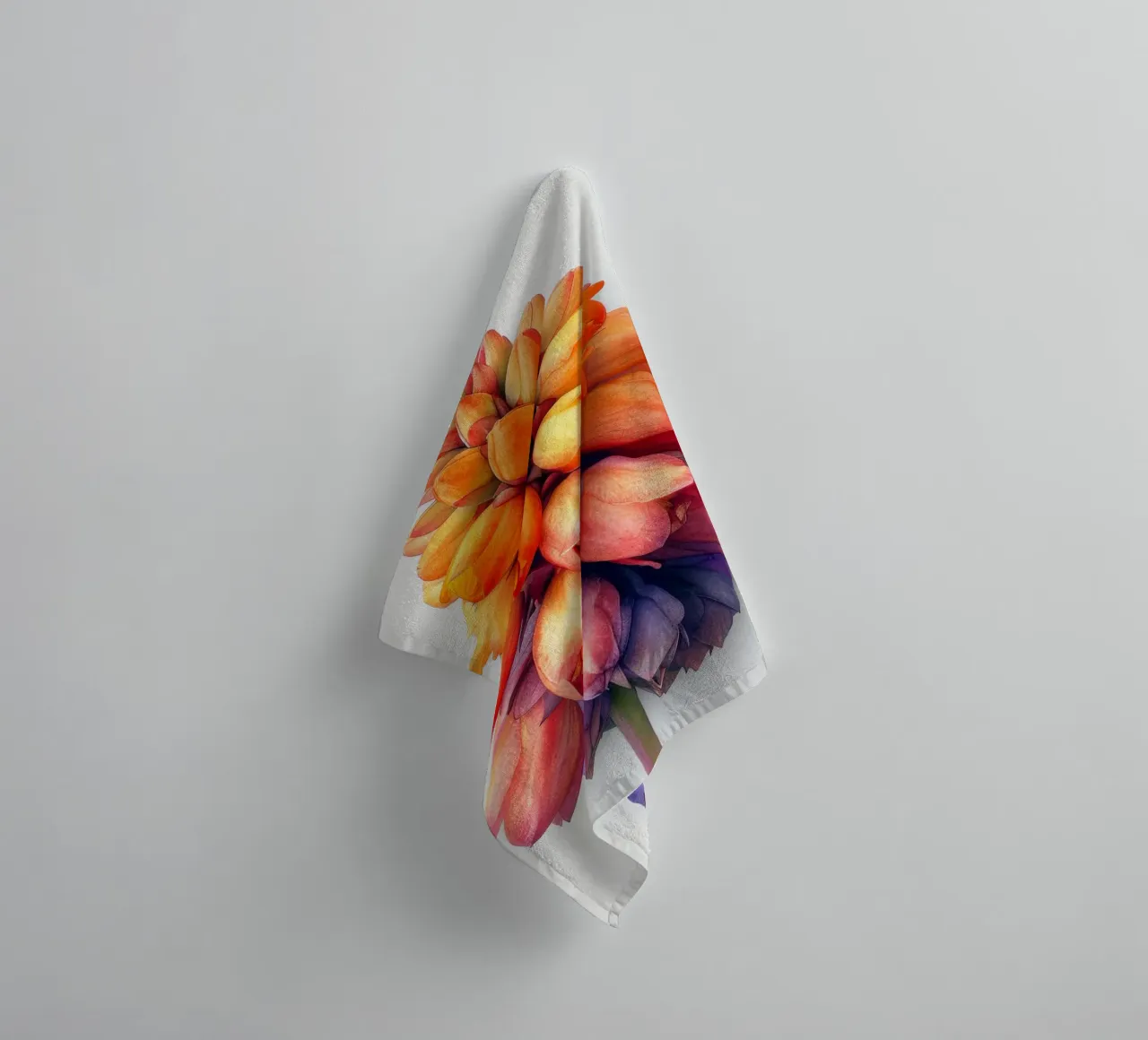 Fiore di Kniphofia 4 asciugamano da bagno da Bold Blooms