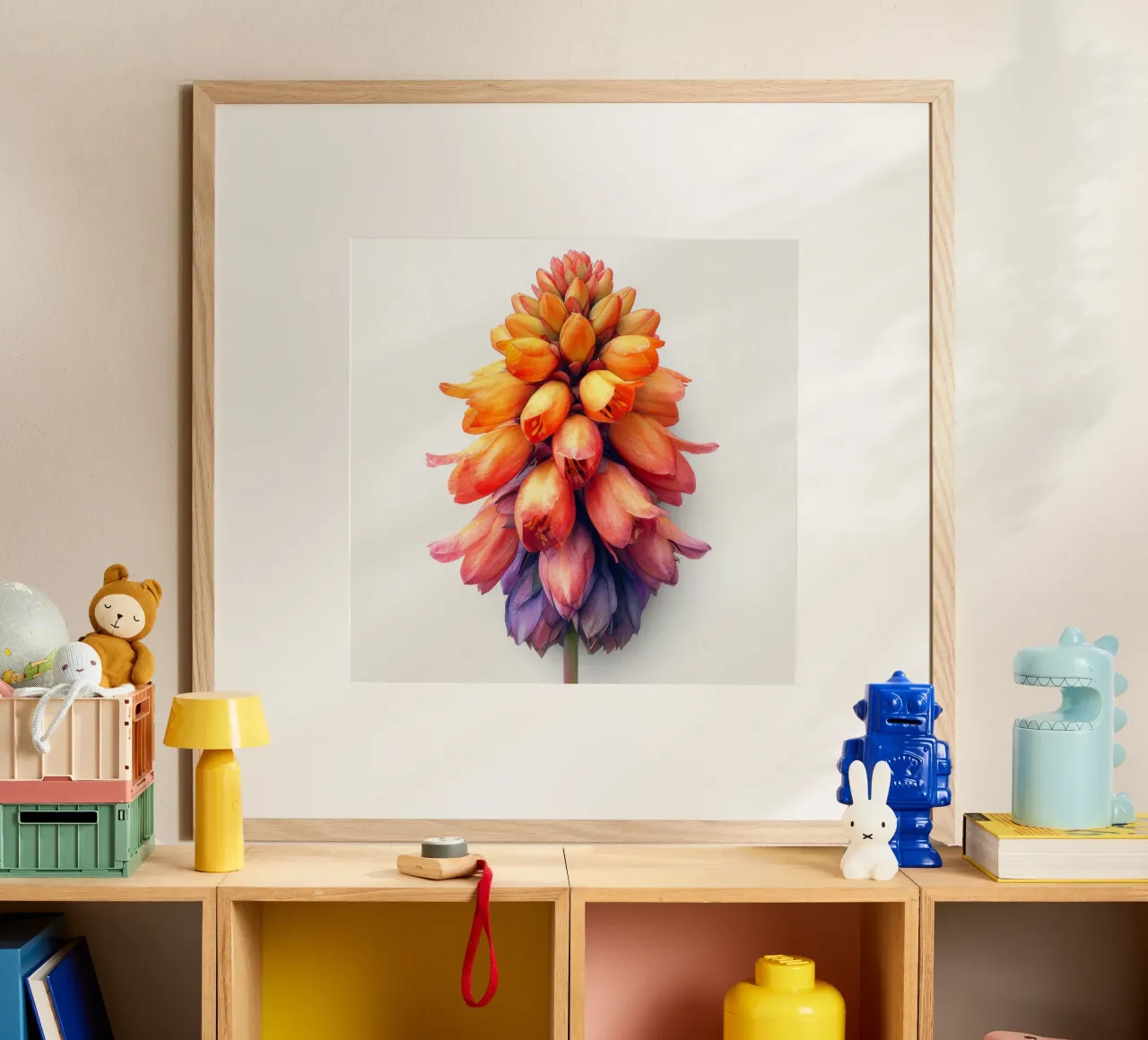 Fiore di Kniphofia 4 poster da Bold Blooms