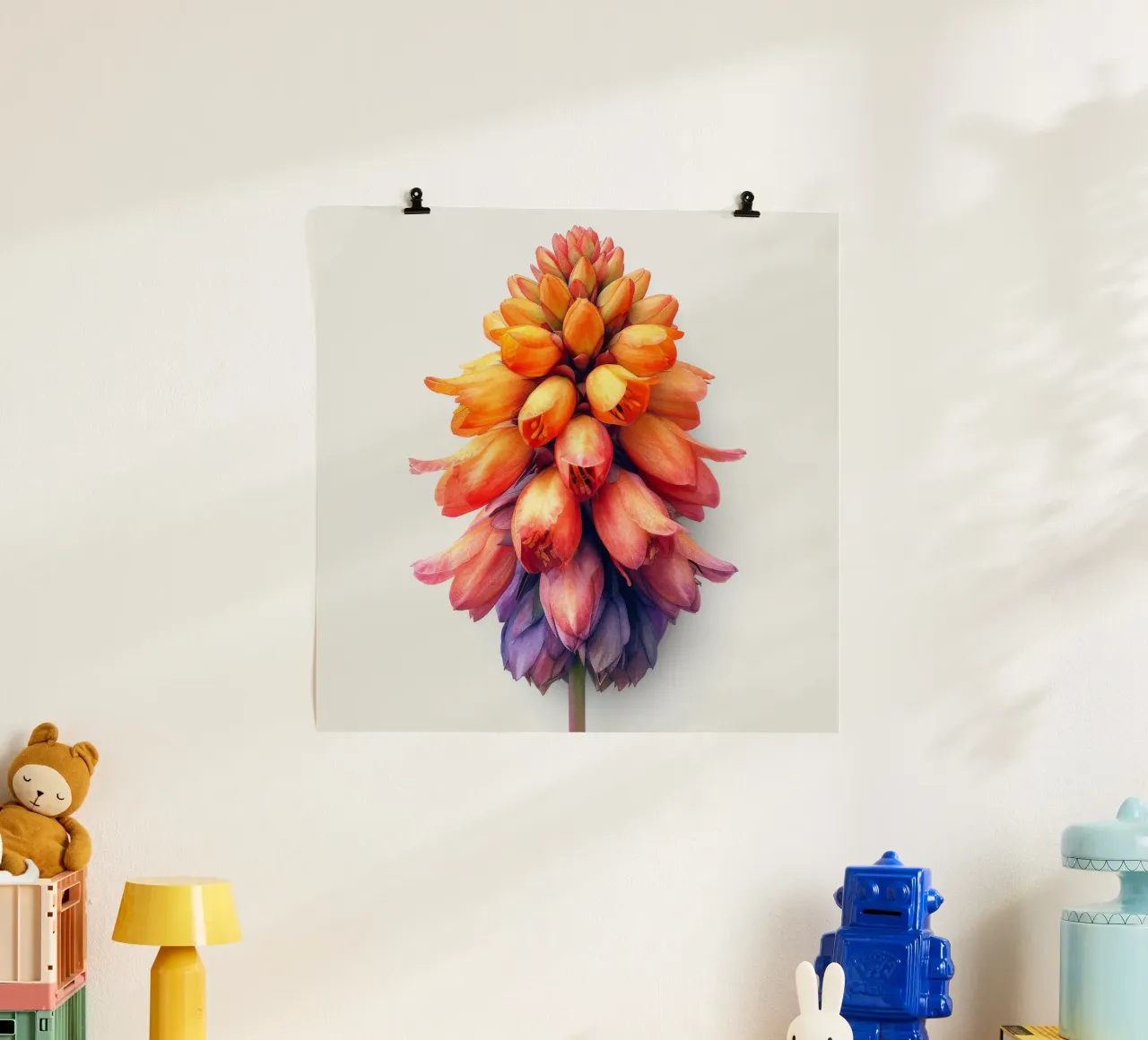 Fiore di Kniphofia 4 poster da Bold Blooms