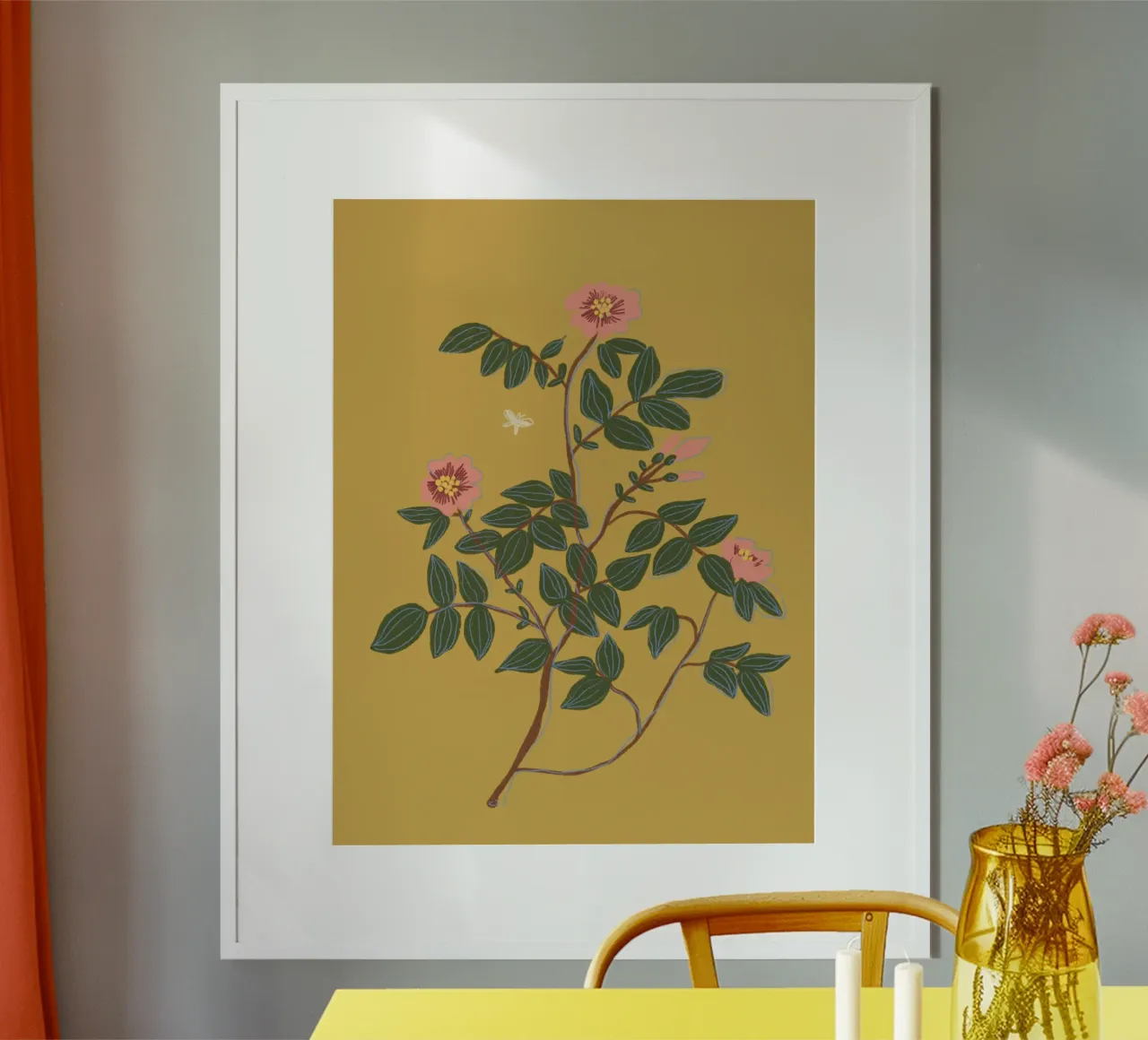 Wild rose poster da GigiRosado