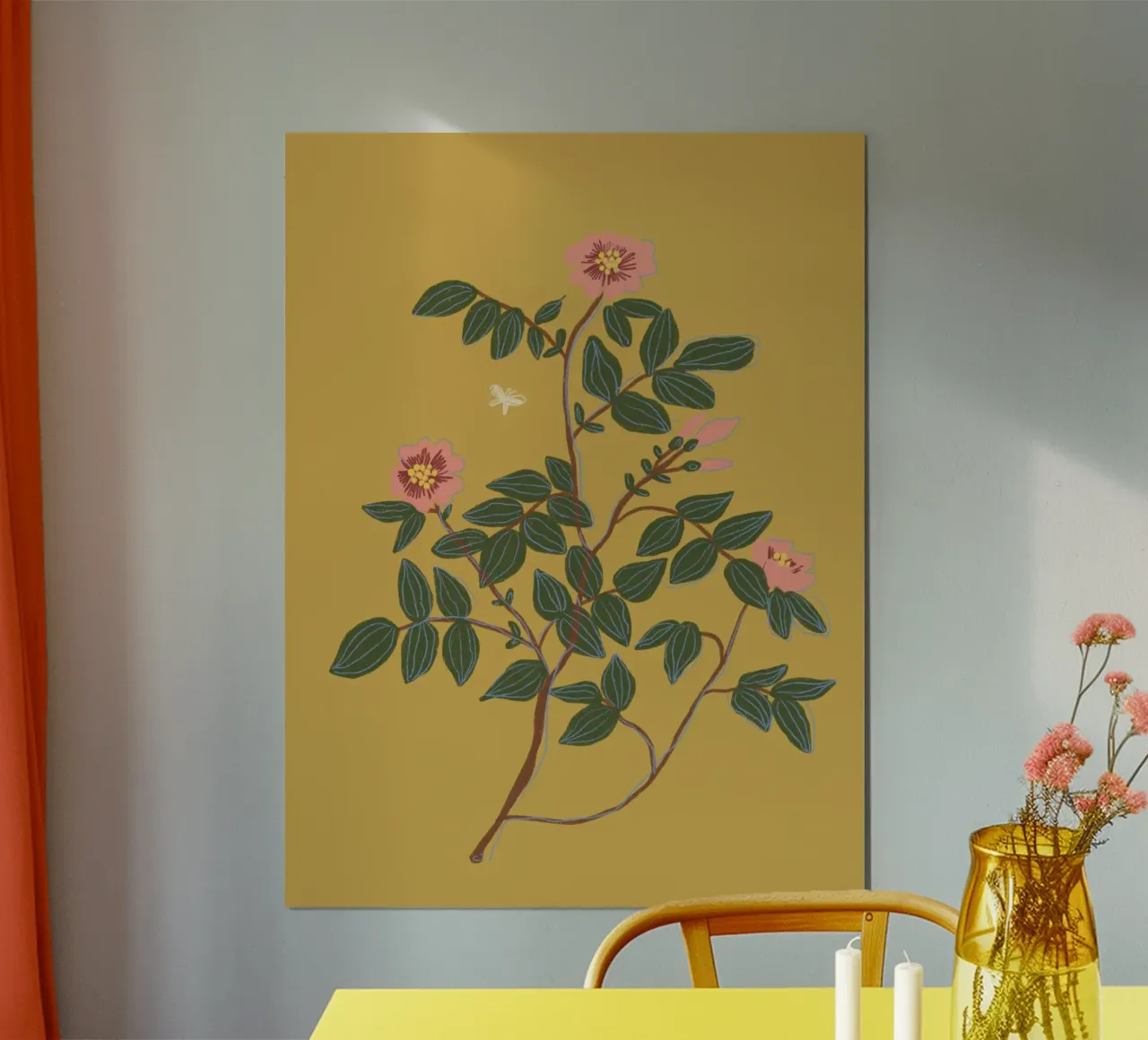 Wild rose poster da GigiRosado