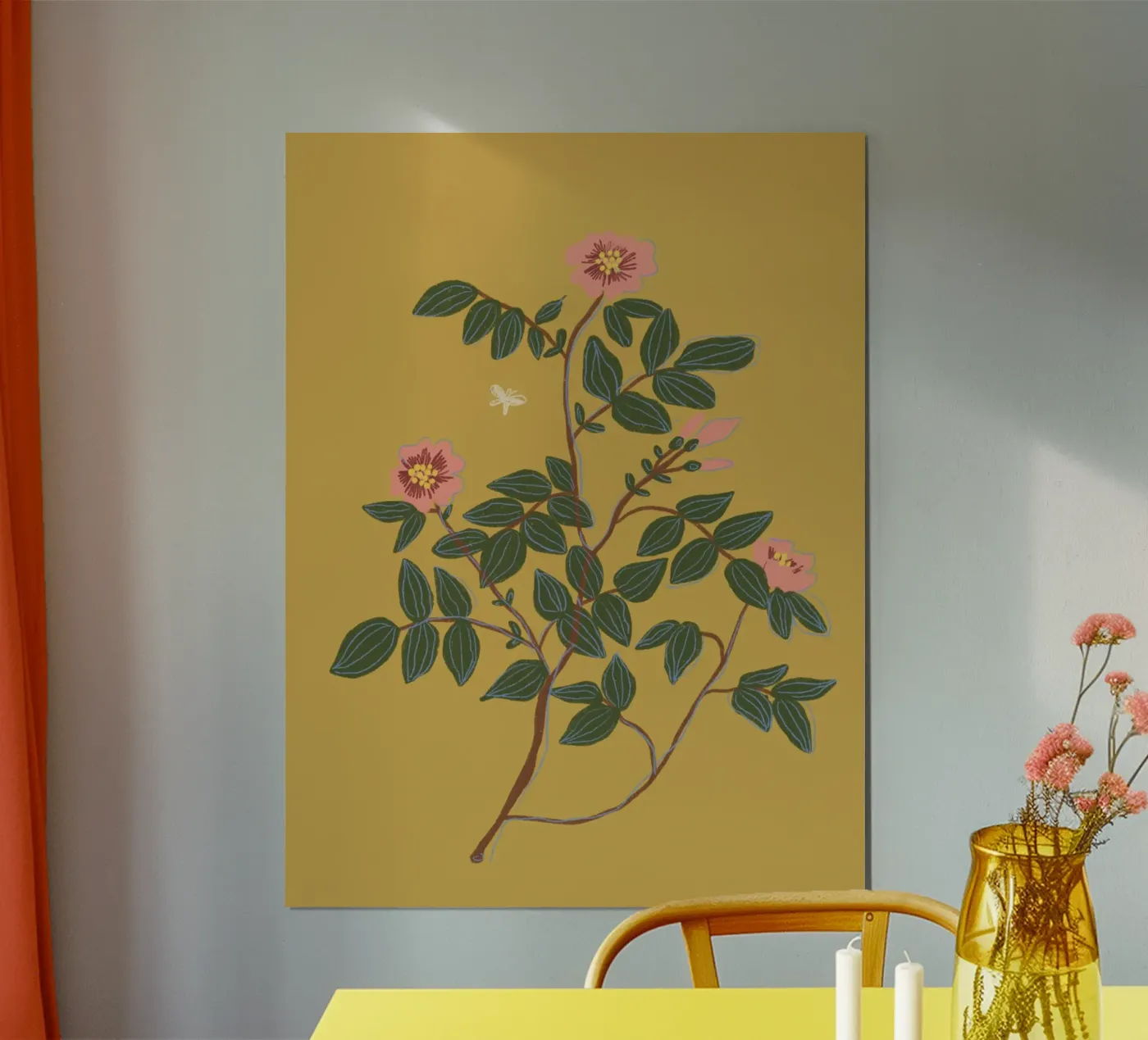 Wild rose poster da GigiRosado