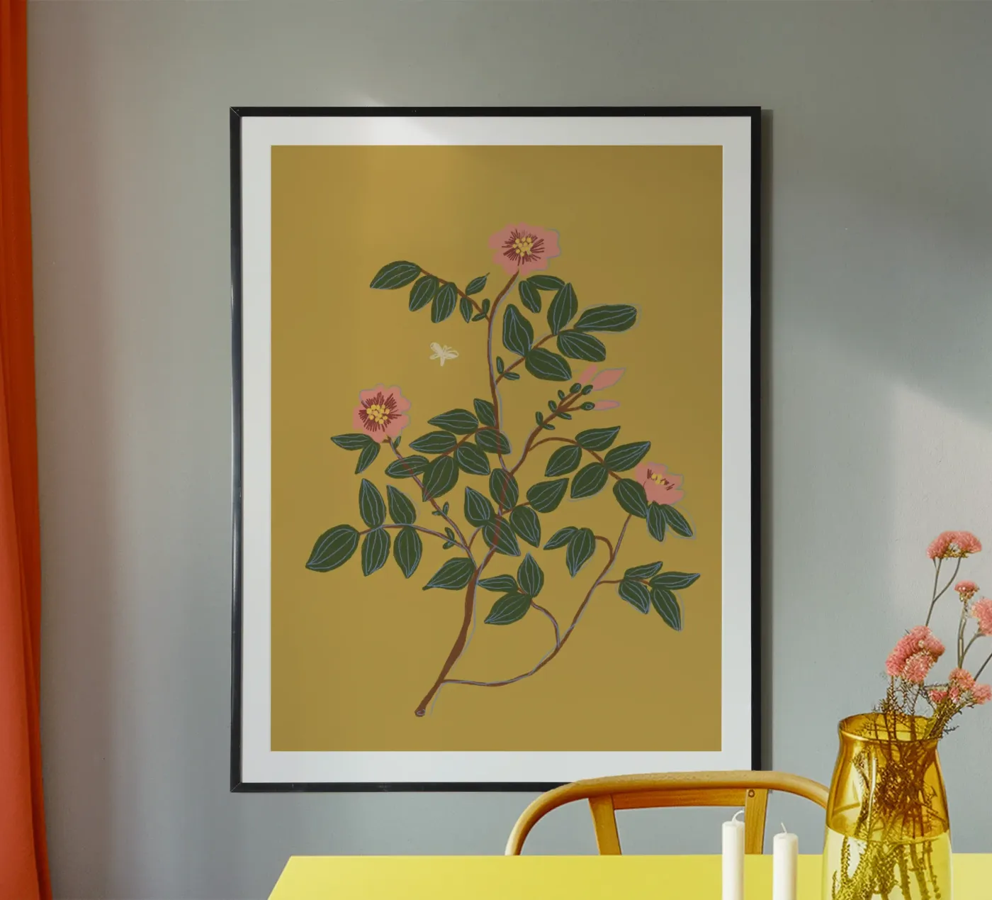 Wild rose poster da GigiRosado