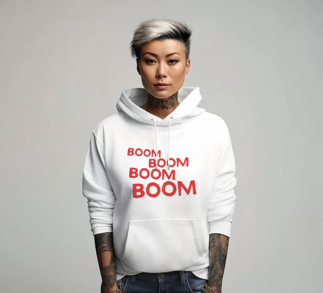 Boom Boom Boom Boom hoodie by Ohkimiko