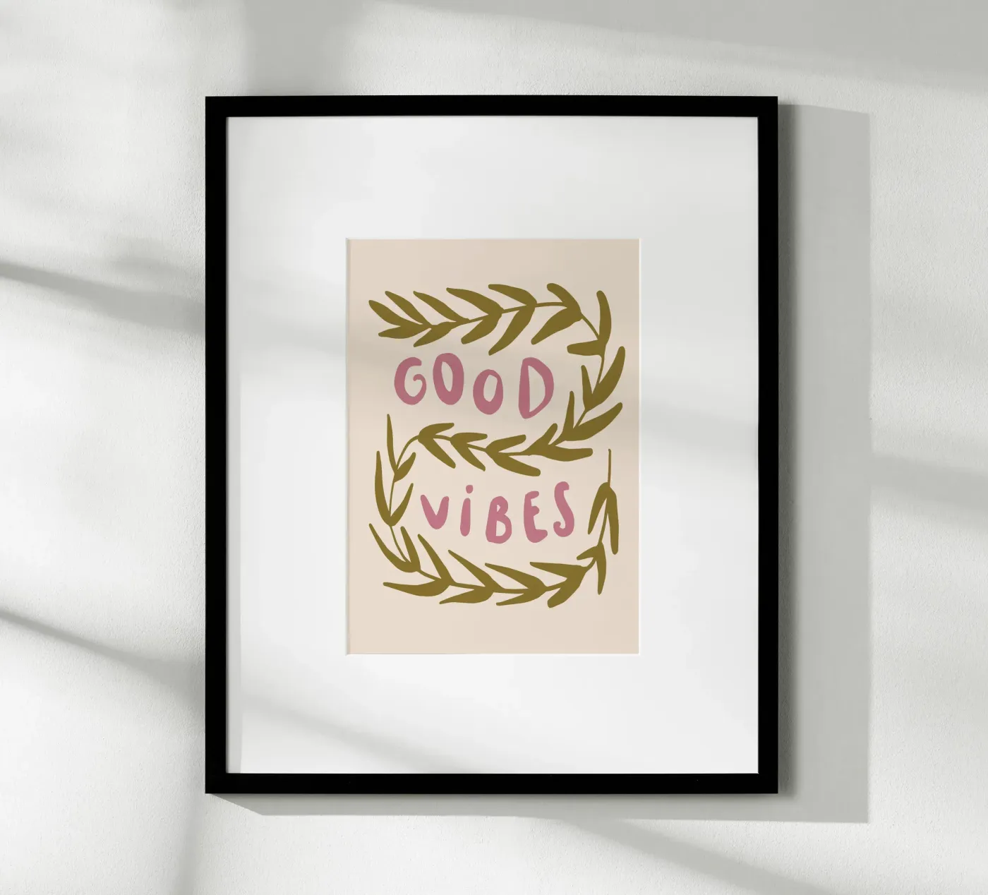 Good Vibes poster da KRUTH DESIGN
