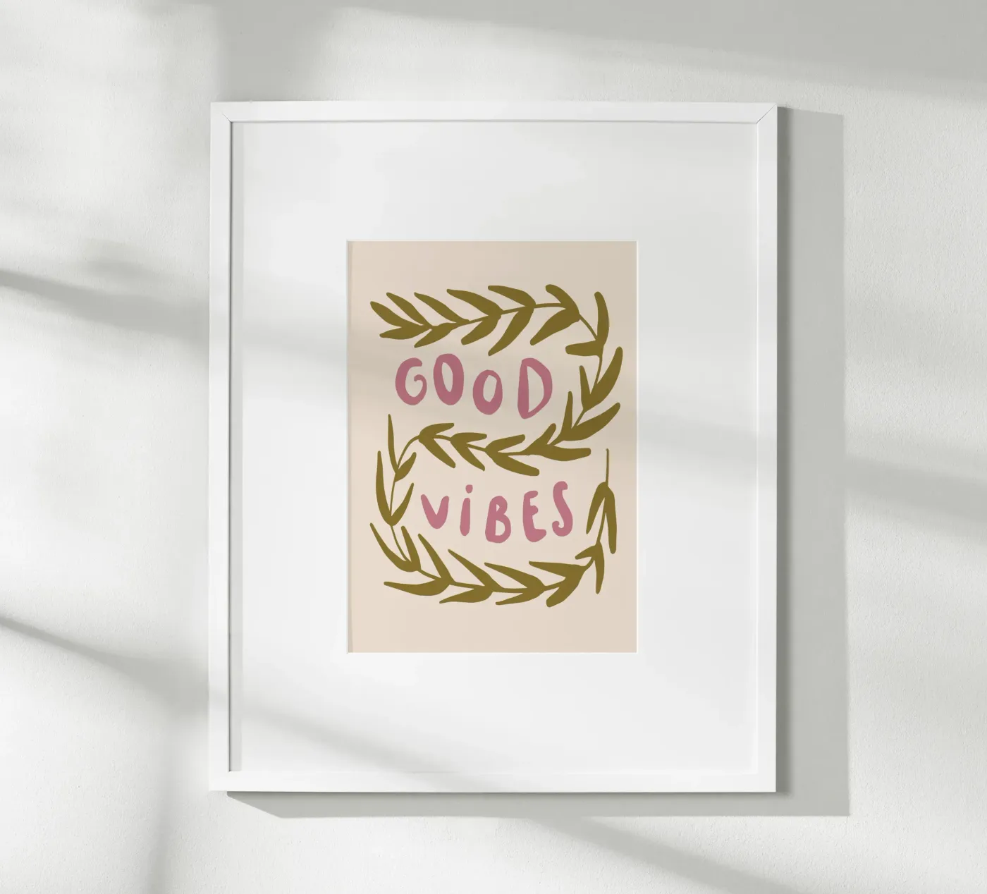 Good Vibes poster da KRUTH DESIGN