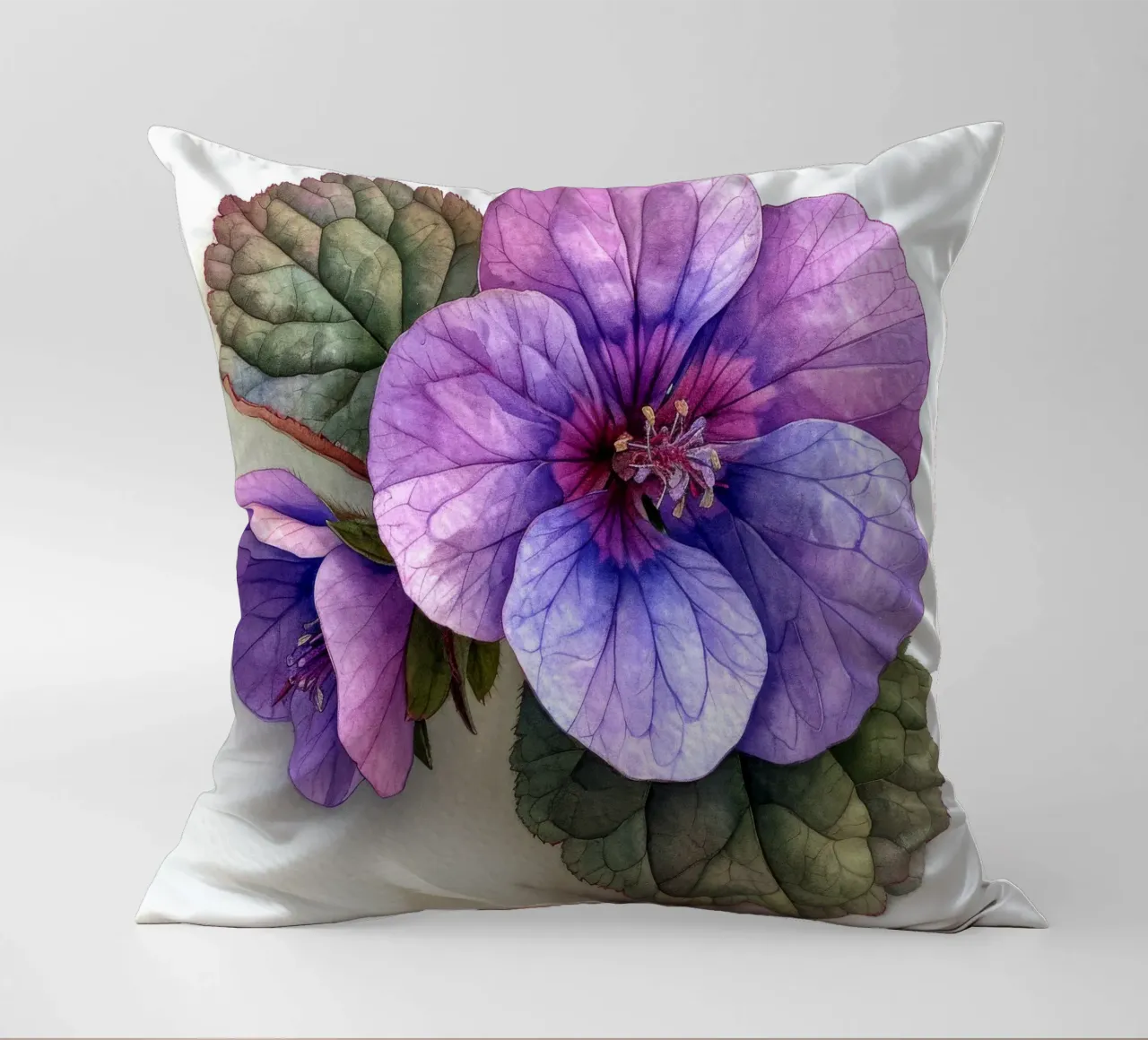 Fiore di Lamium 3 cuscino da Bold Blooms