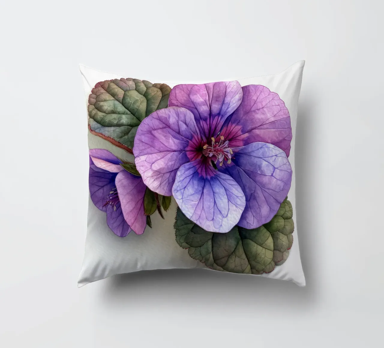 Fiore di Lamium 3 cuscino da Bold Blooms