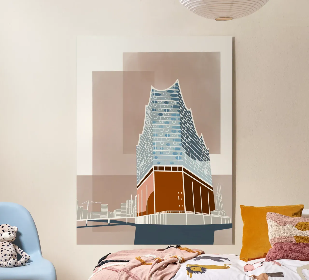 Hamburg Elbphilharmonie - Elphi, Elbe, Hafen, Hafencity plexiglass da fernvej