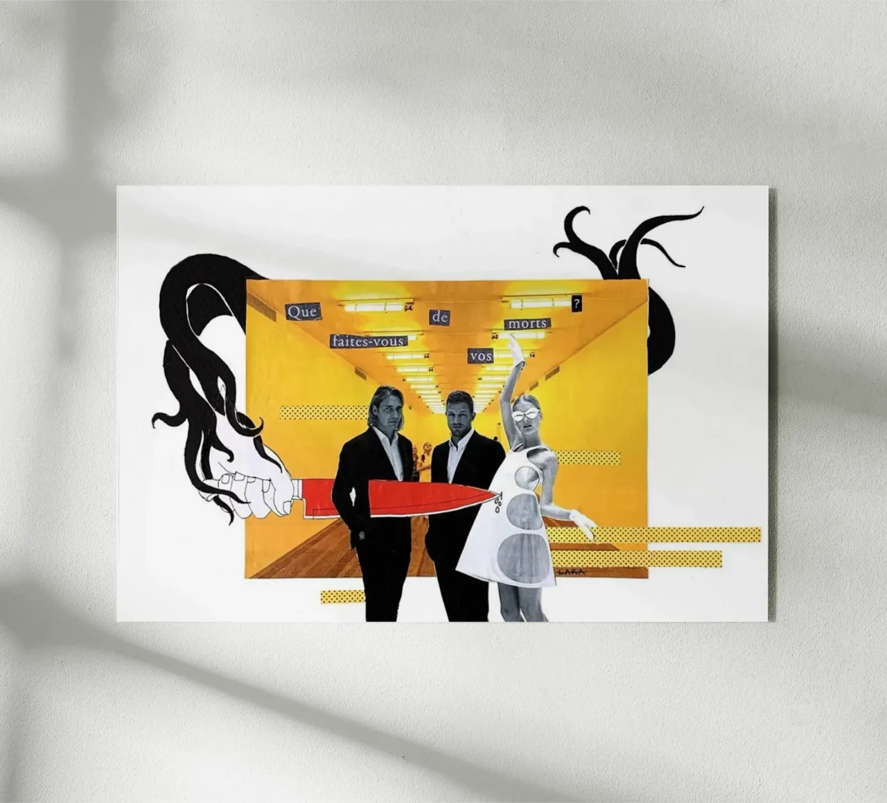 Collage - Print plexiglass da Laratatouille Design