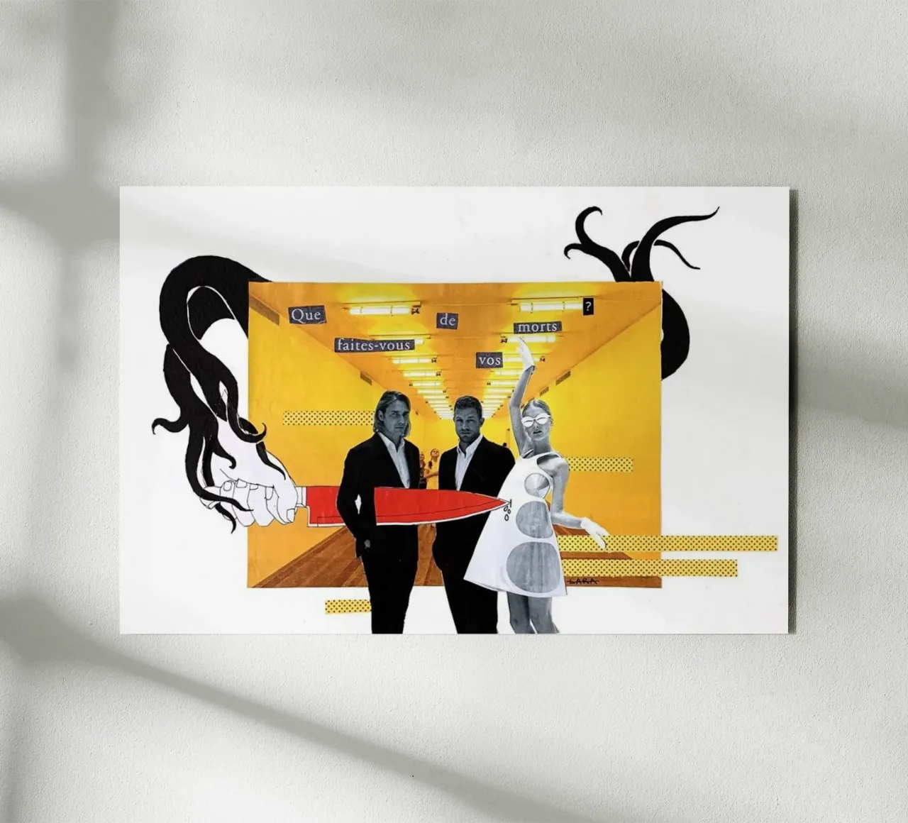 Collage - Print alluminio dibond da Laratatouille Design