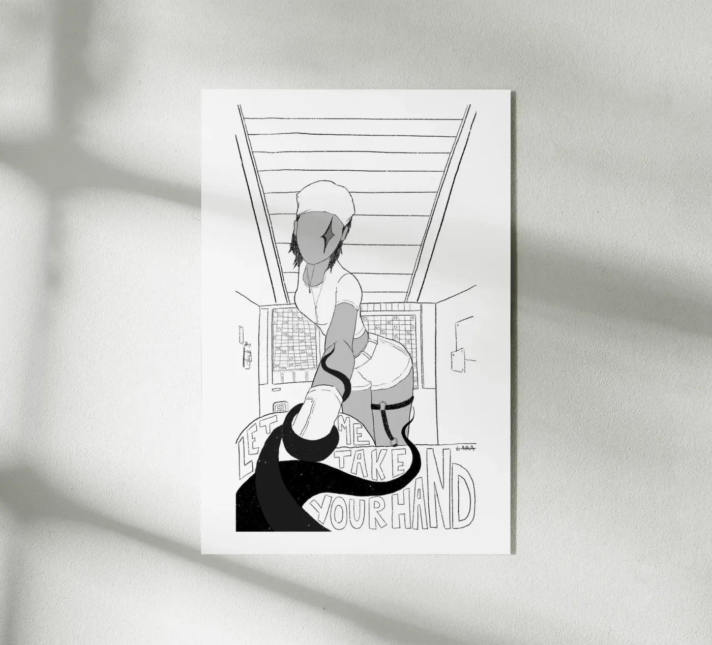 Take your hand acryl van Laratatouille Design