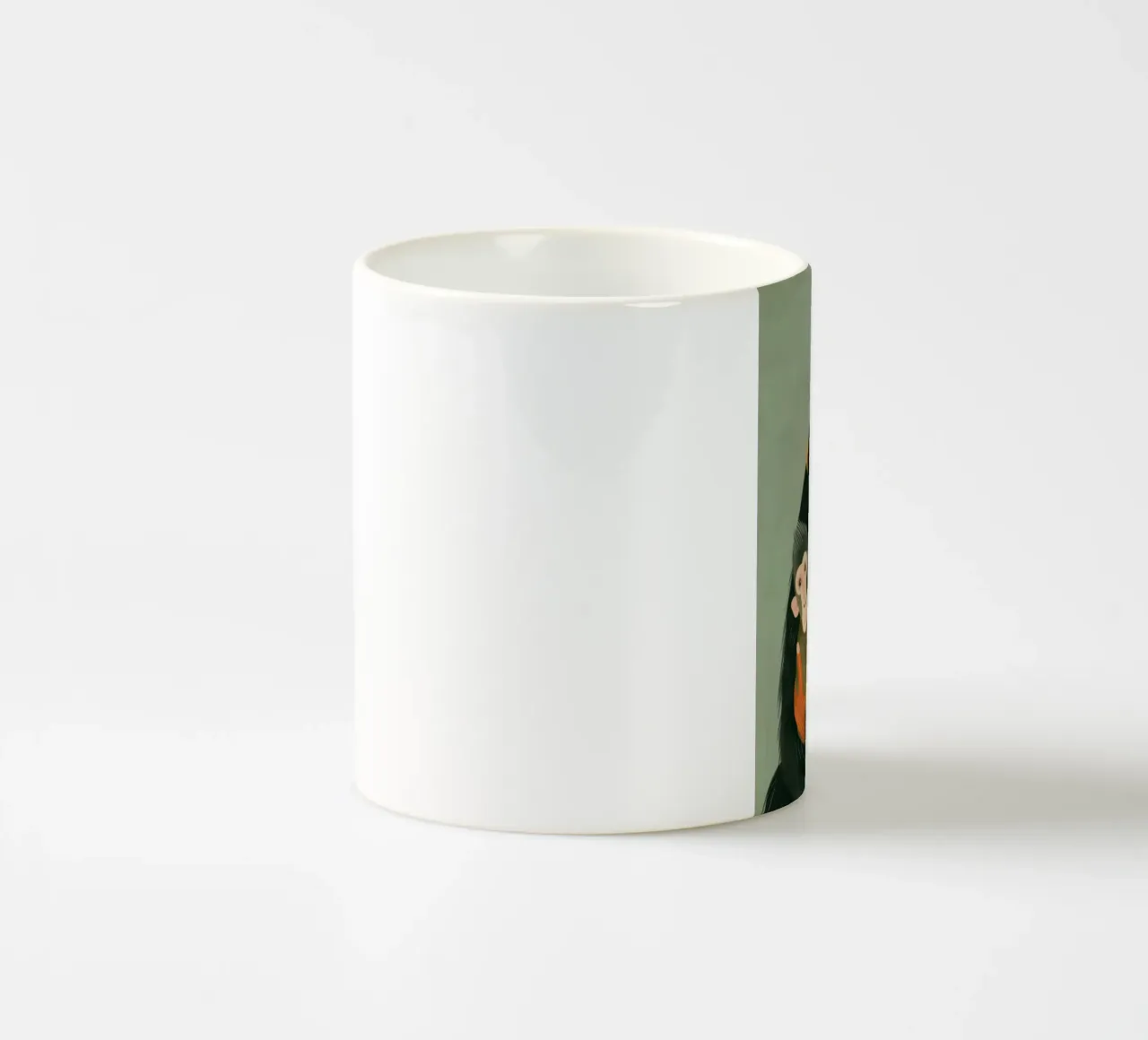 Boho Nursery 19 Baboon tazza in ceramica da Boho Print Collection