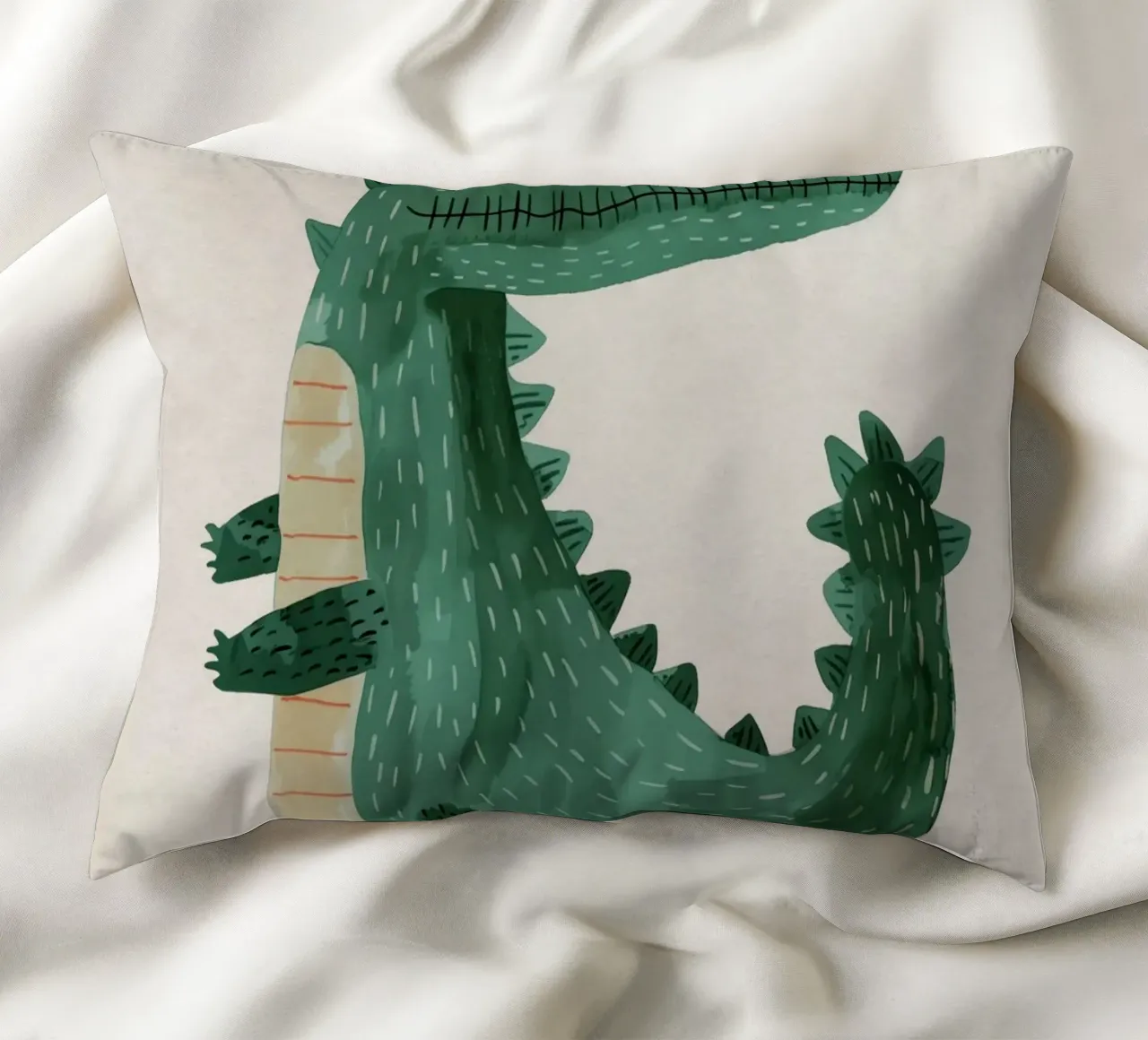 Boho Nursery 19 Crocodile cuscino da Boho Print Collection