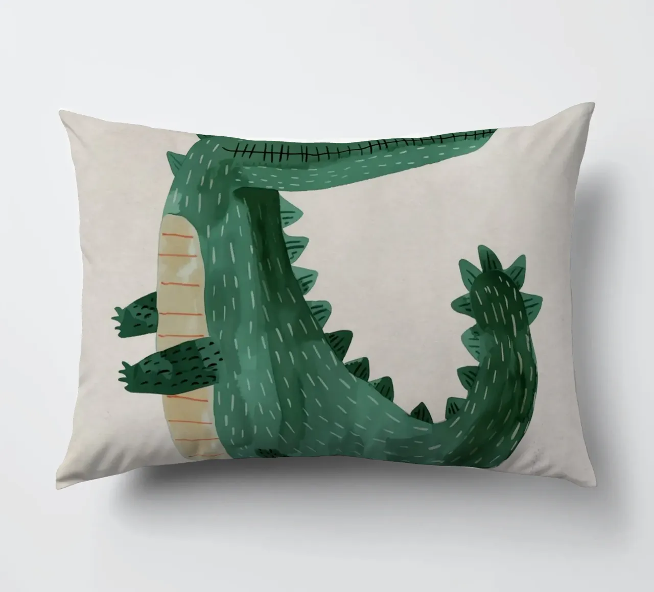 Boho Nursery 19 Crocodile cuscino da Boho Print Collection
