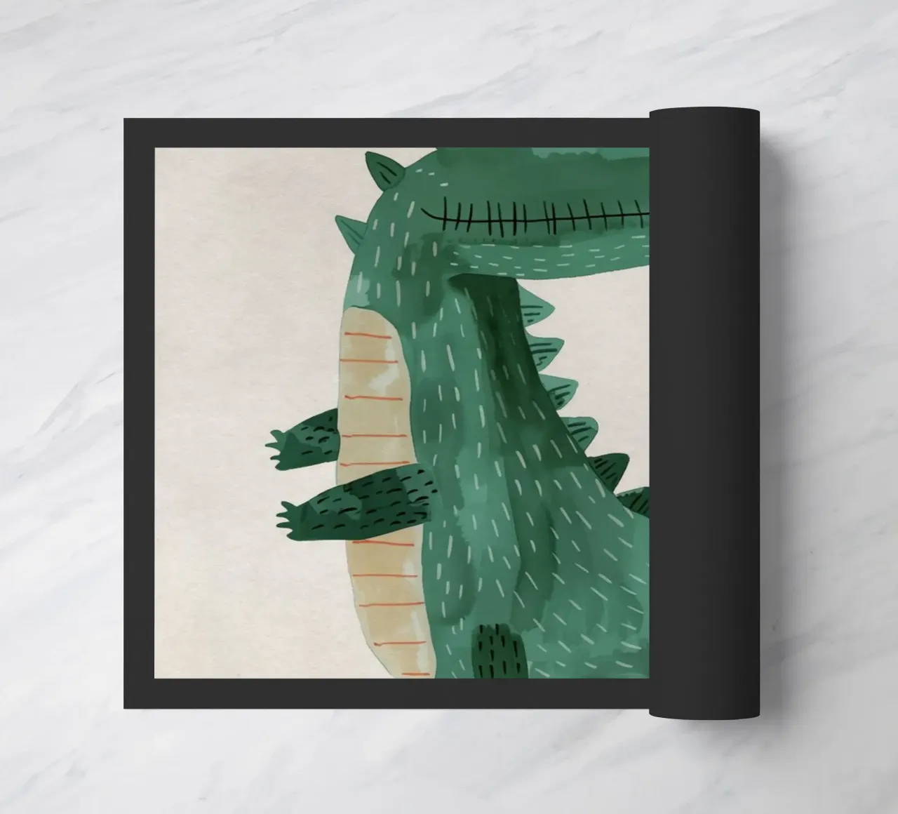 Boho Nursery 19 Crocodile zerbino da Boho Print Collection