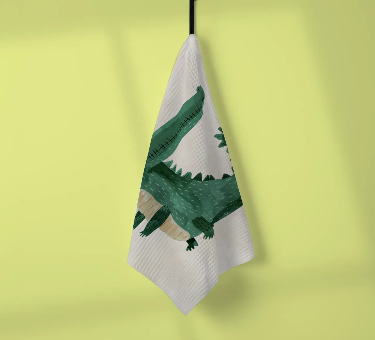 Boho Nursery 19 Crocodile canovaccio da cucina da Boho Print Collection