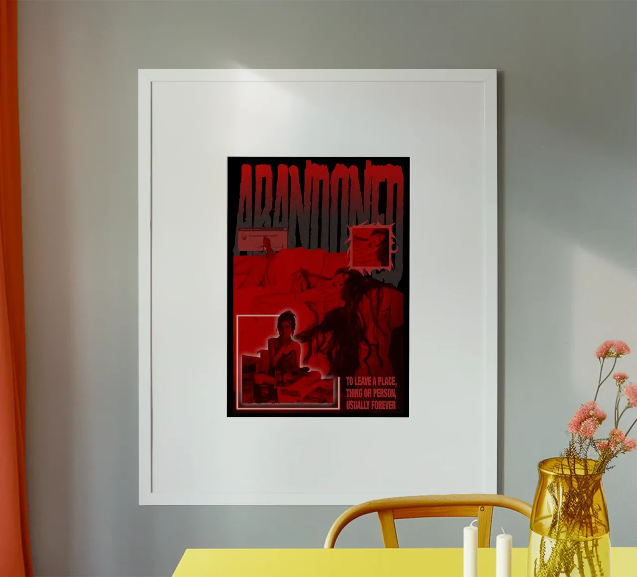 A - collage poster da Laratatouille Design