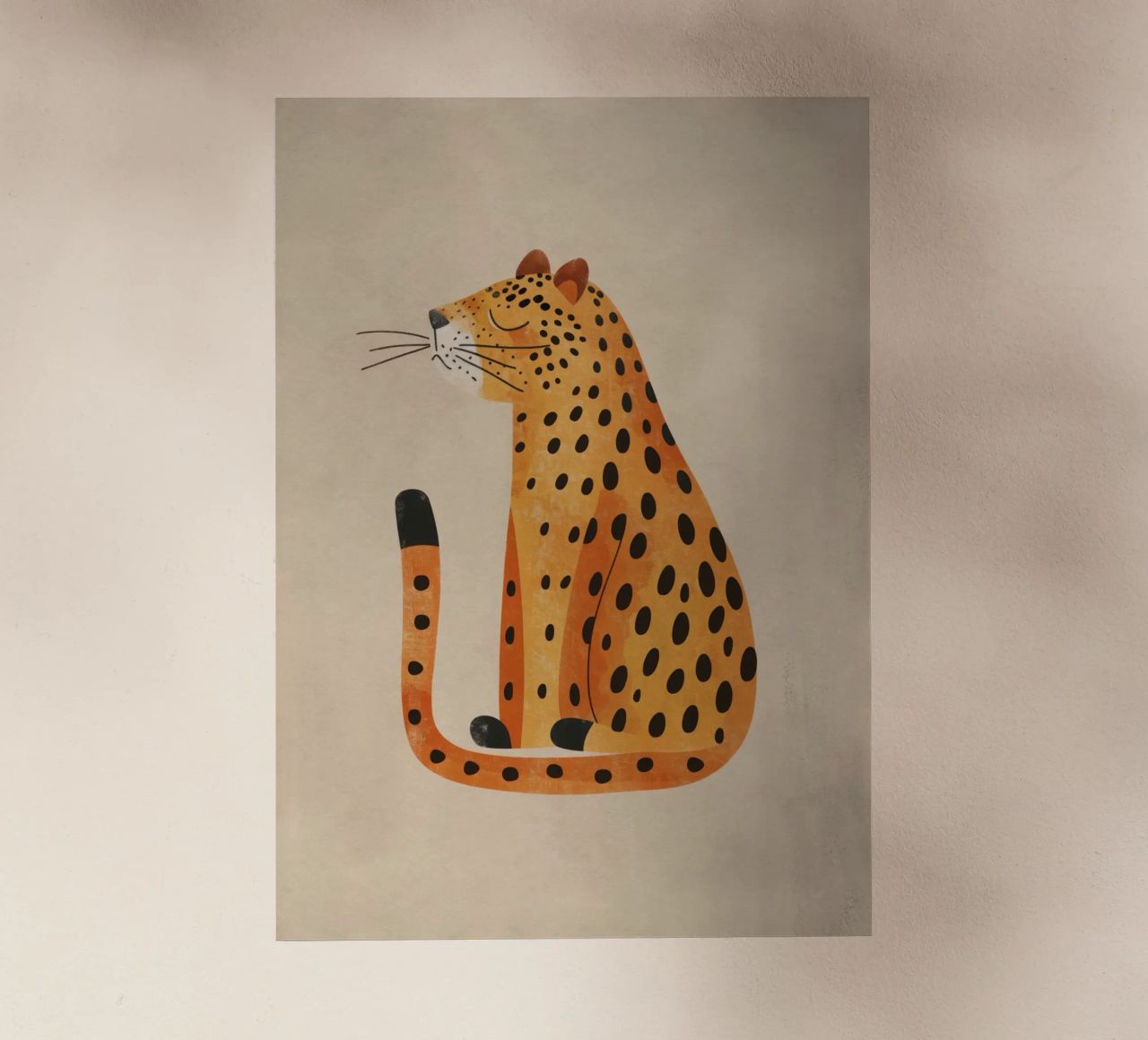 Boho Nursery 19 Leopard pellicola backlit da Boho Print Collection