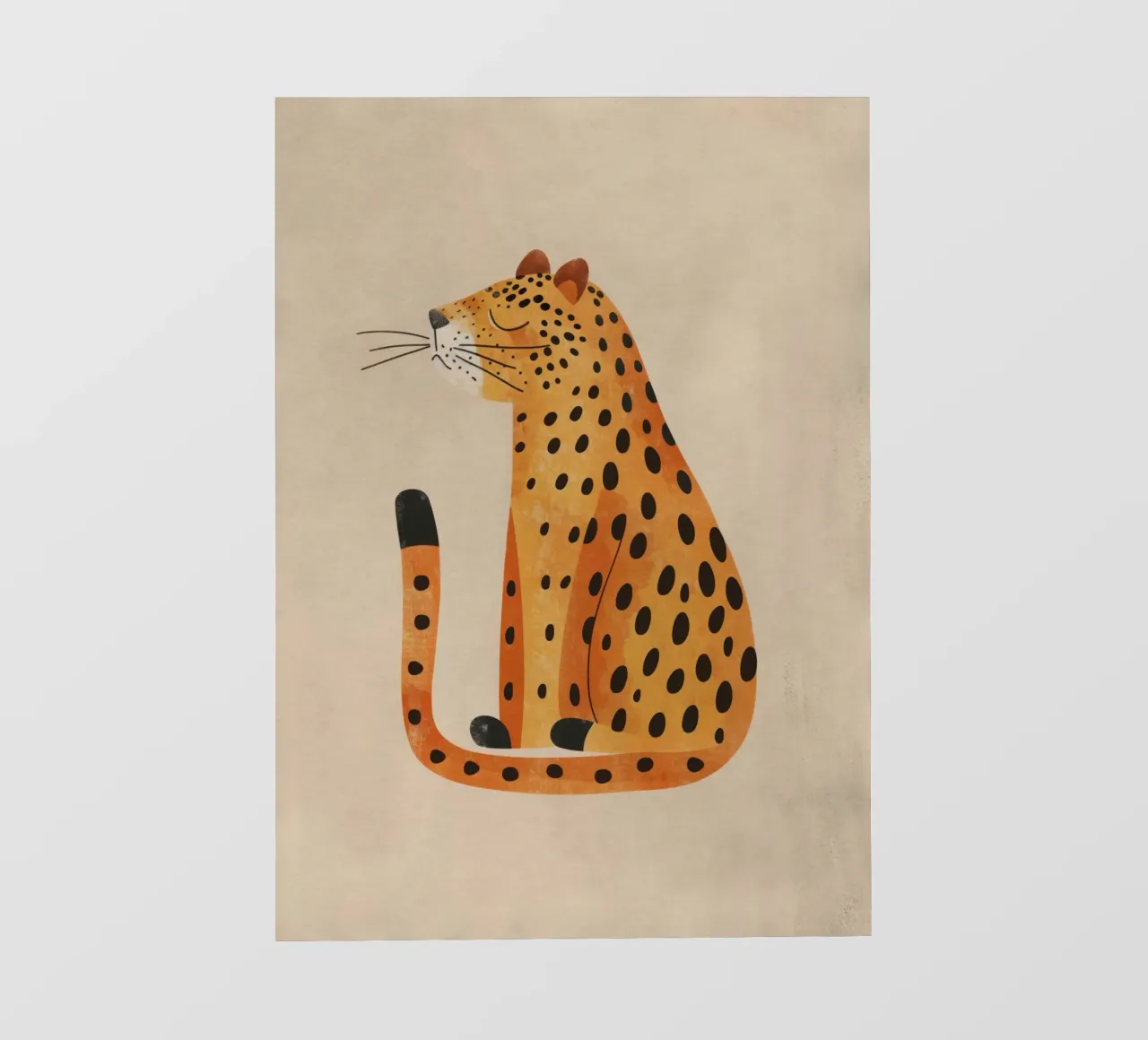 Boho Nursery 19 Leopard pellicola backlit da Boho Print Collection