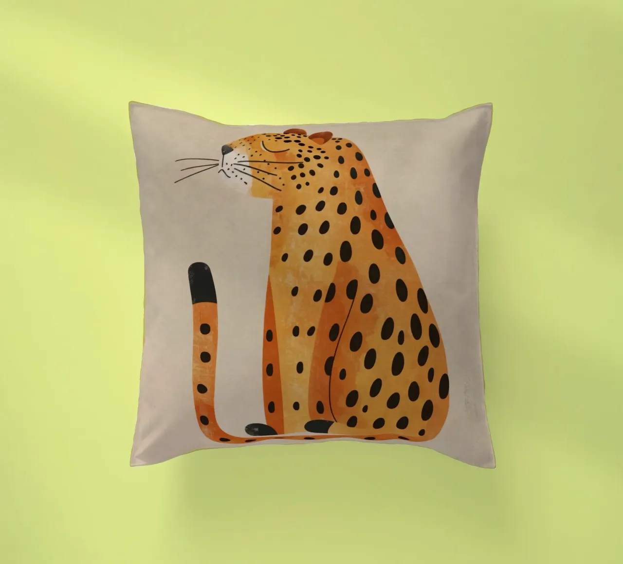 Boho Nursery 19 Leopard cuscino da Boho Print Collection