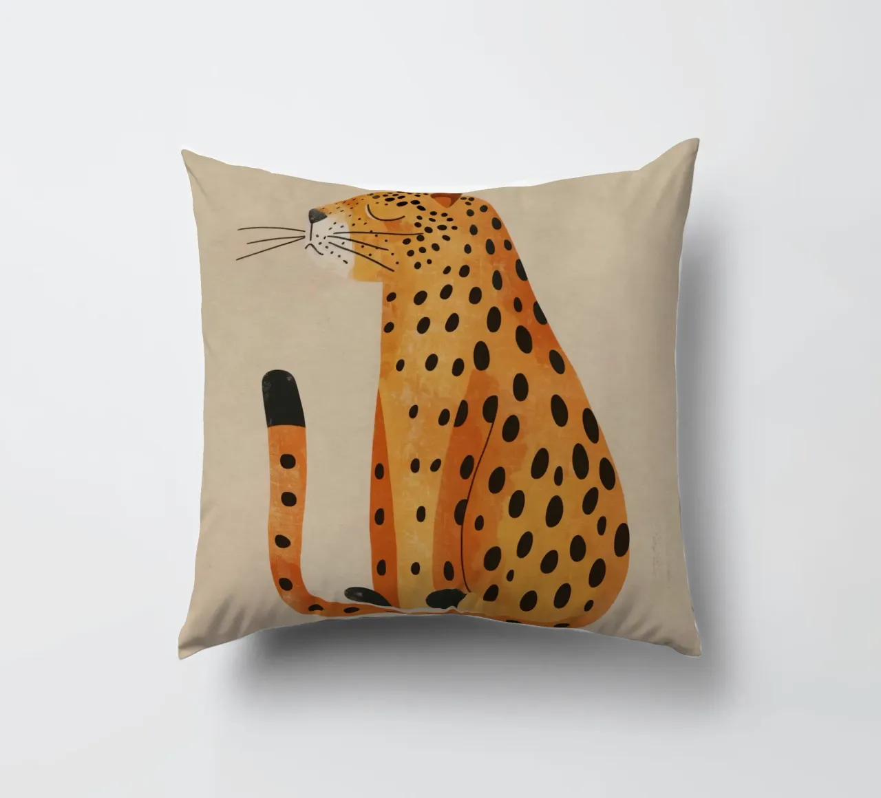 Boho Nursery 19 Leopard cuscino da Boho Print Collection