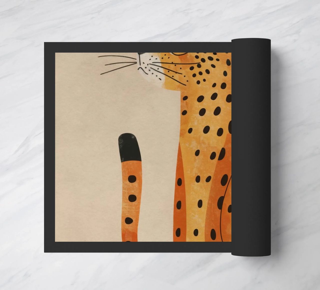 Boho Nursery 19 Leopard zerbino da Boho Print Collection