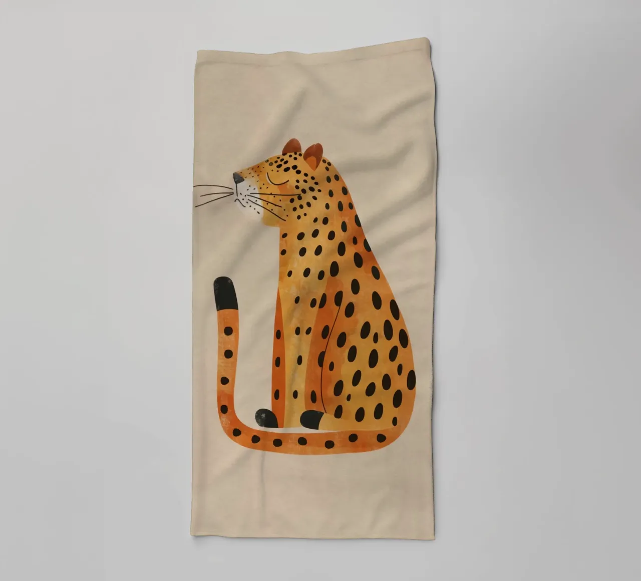 Boho Nursery 19 Leopard asciugamano da bagno da Boho Print Collection