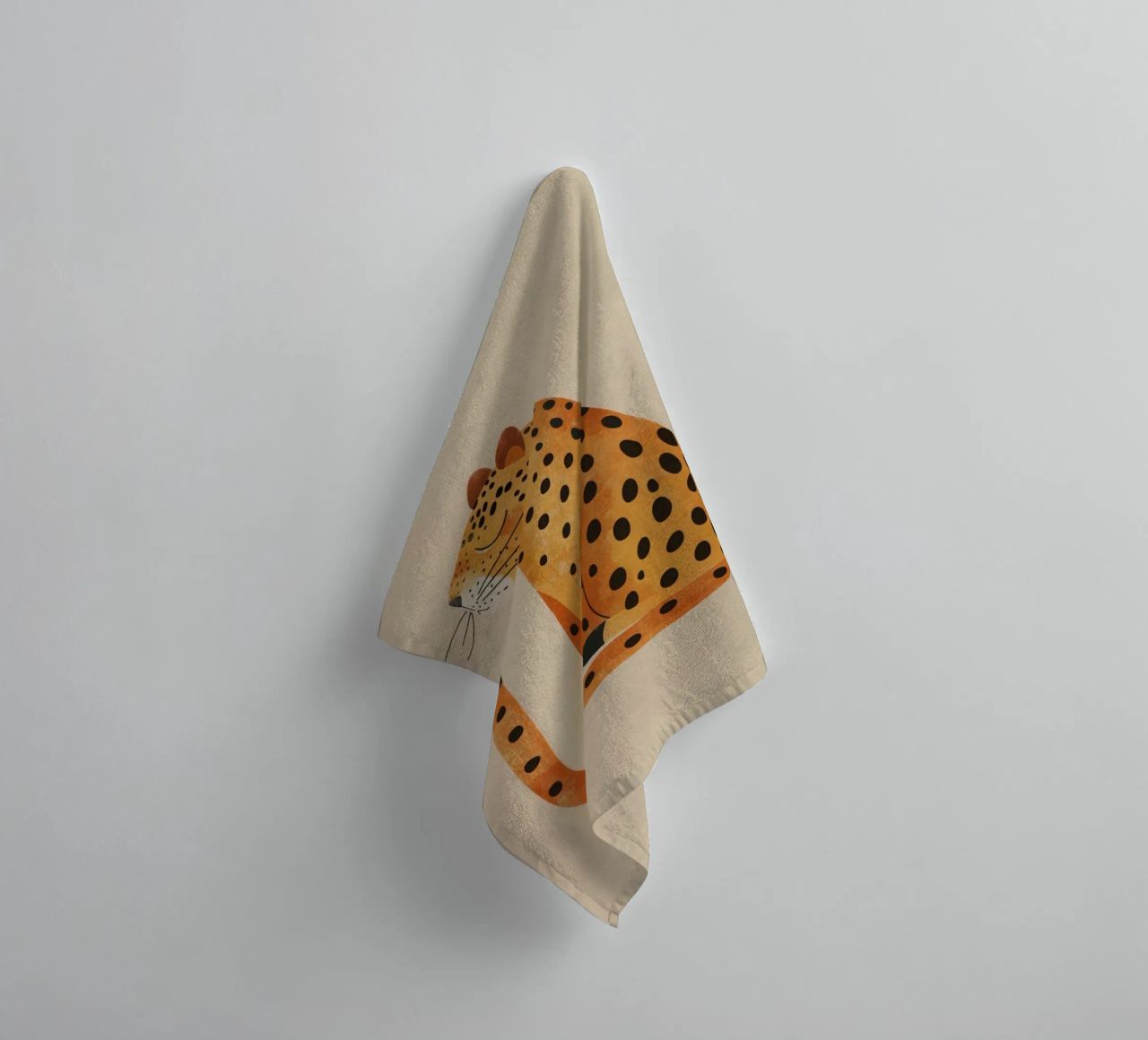 Boho Nursery 19 Leopard Handtuch von Boho Print Collection