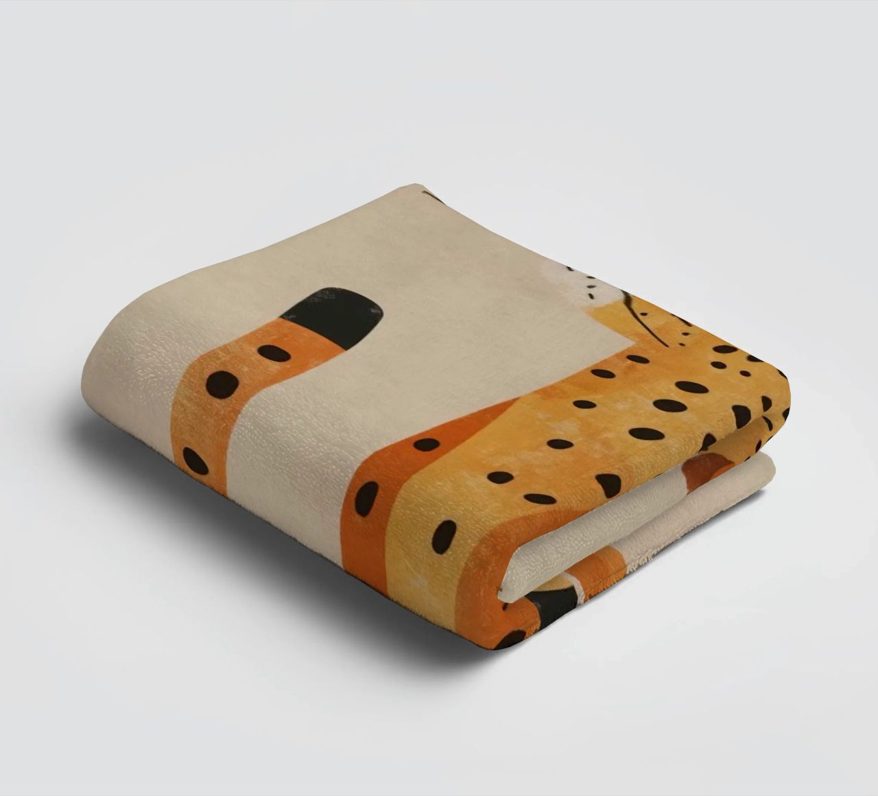 Boho Nursery 19 Leopard Handtuch von Boho Print Collection