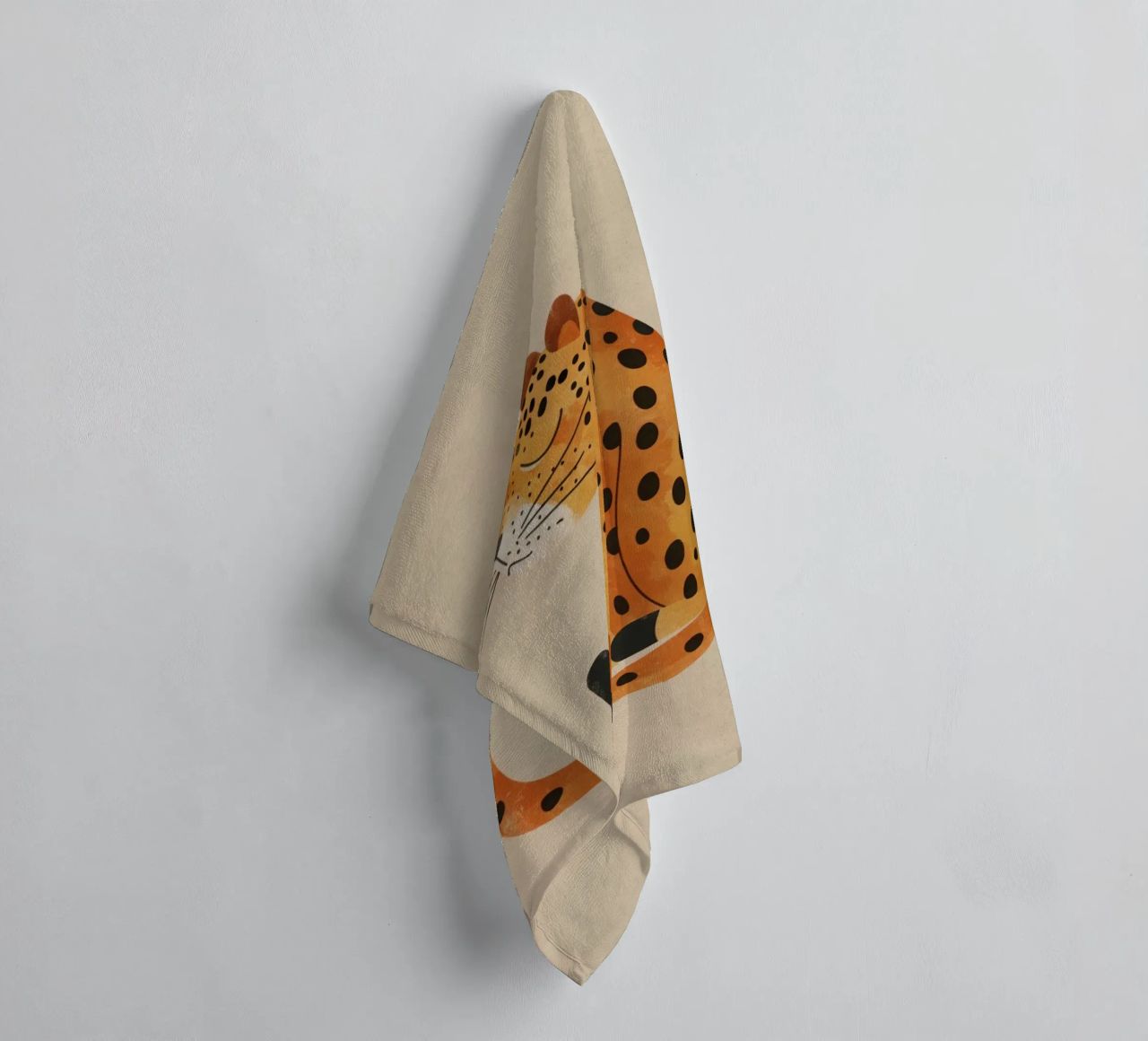 Boho Nursery 19 Leopard Handtuch von Boho Print Collection