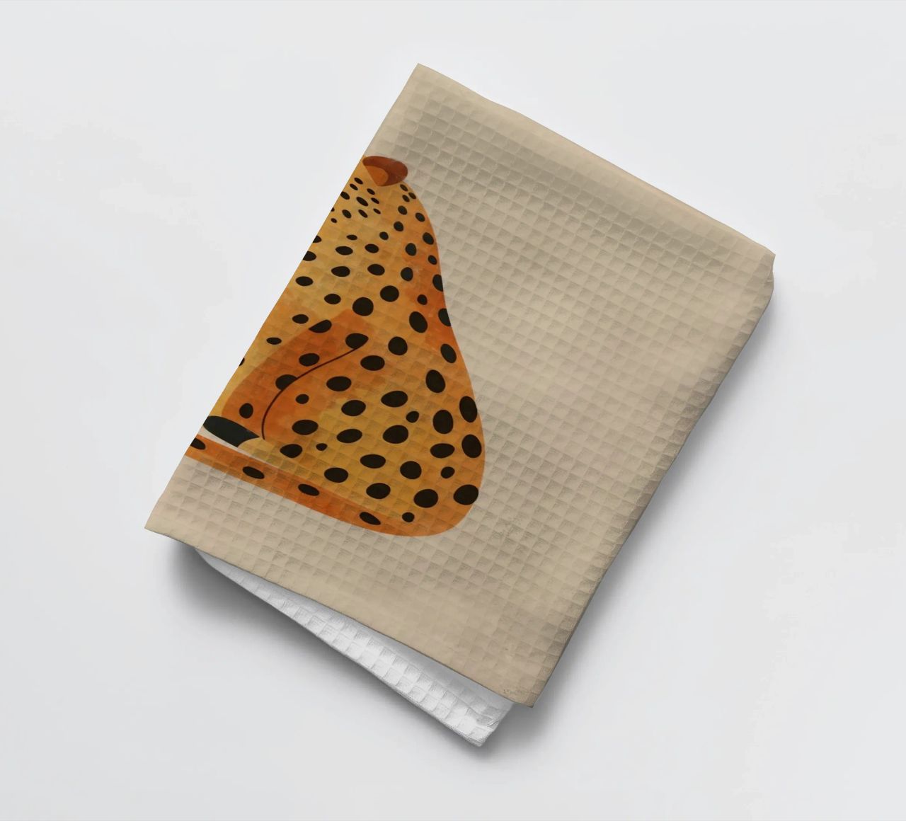 Boho Nursery 19 Leopard Geschirrtuch von Boho Print Collection