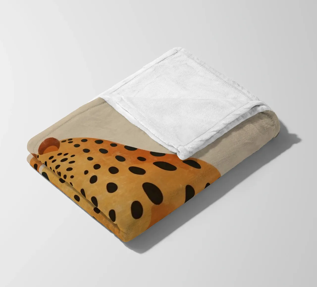 Boho Nursery 19 Leopard coperta in pile da Boho Print Collection