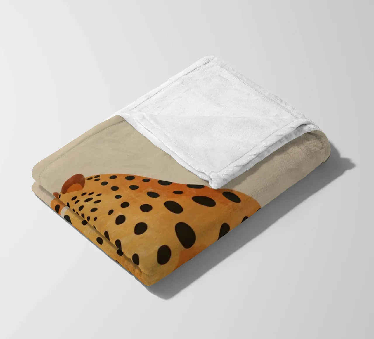 Boho Nursery 19 Leopard coperta in pile da Boho Print Collection